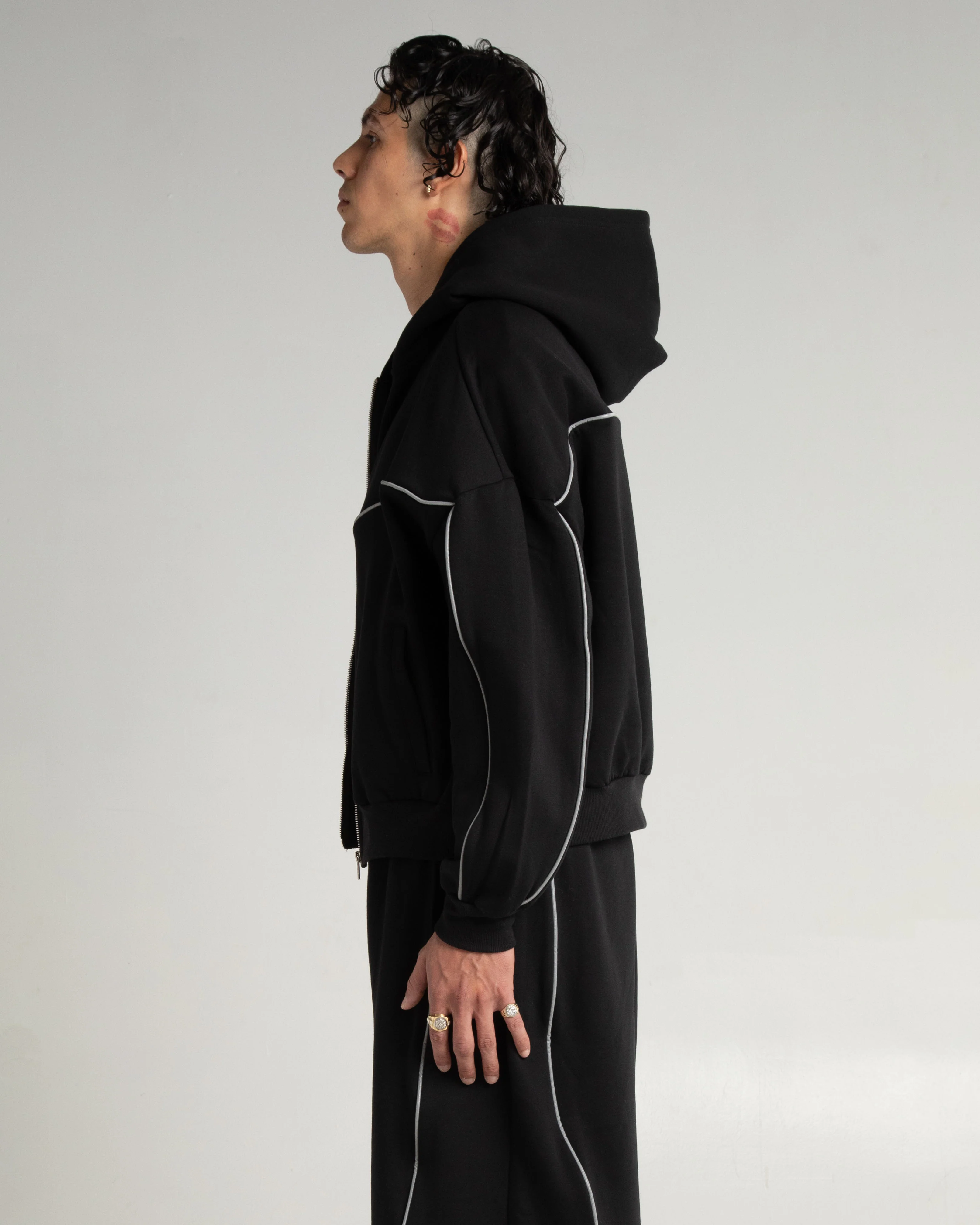 3M Fleece Crop Zip - Image 3