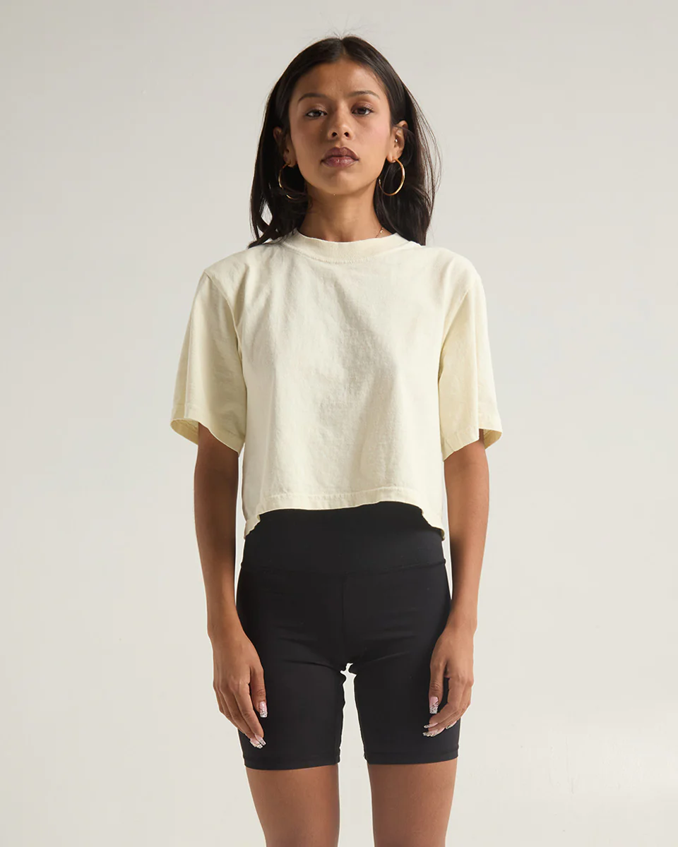 6.0oz Garment Dye Crop Top - Image 17