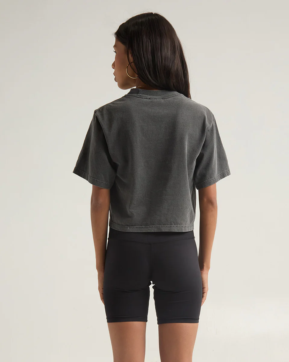 6.0oz Garment Dye Crop Top - Image 6