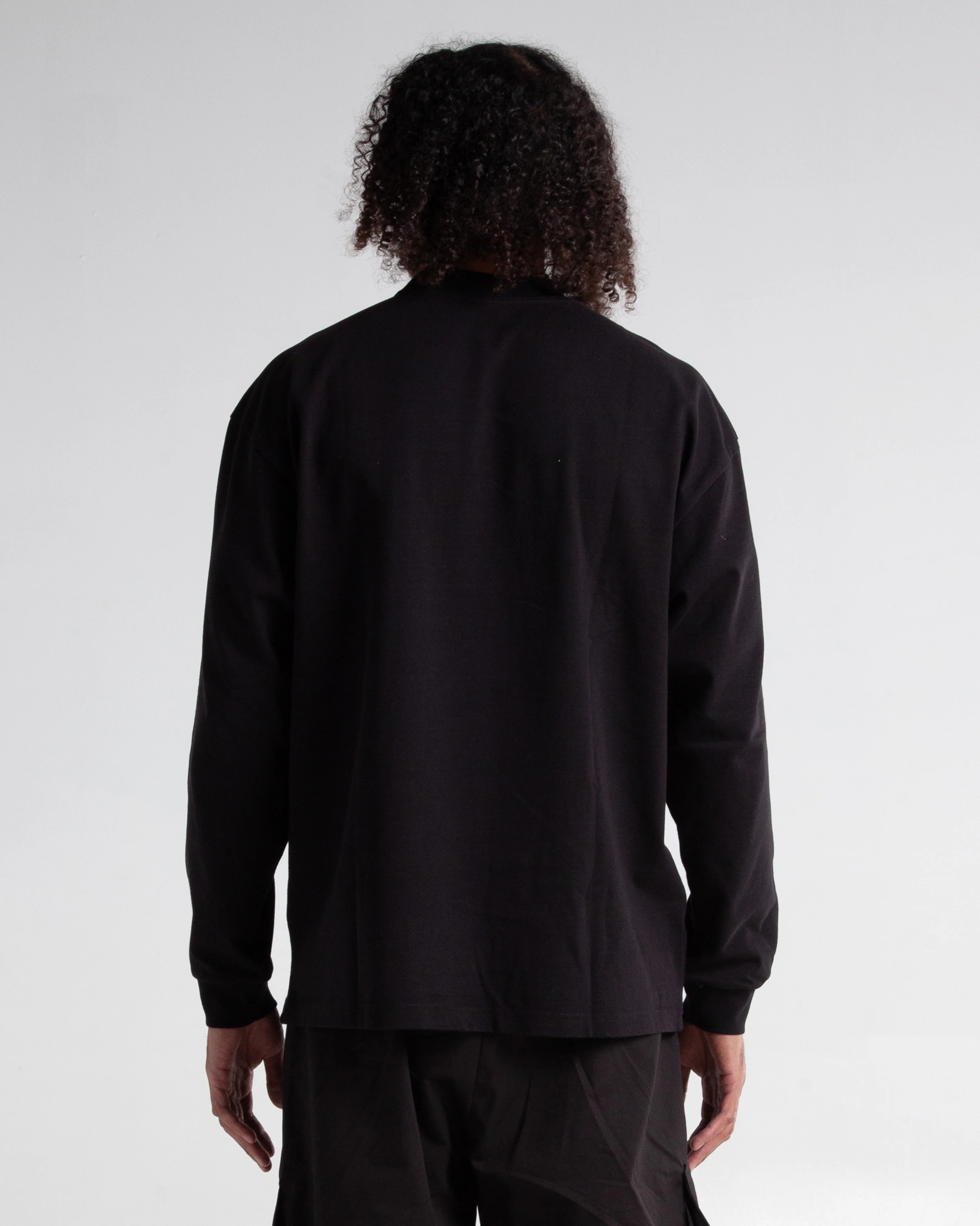 9.0oz Garment Dye Long Sleeve Designer Tee - Image 10