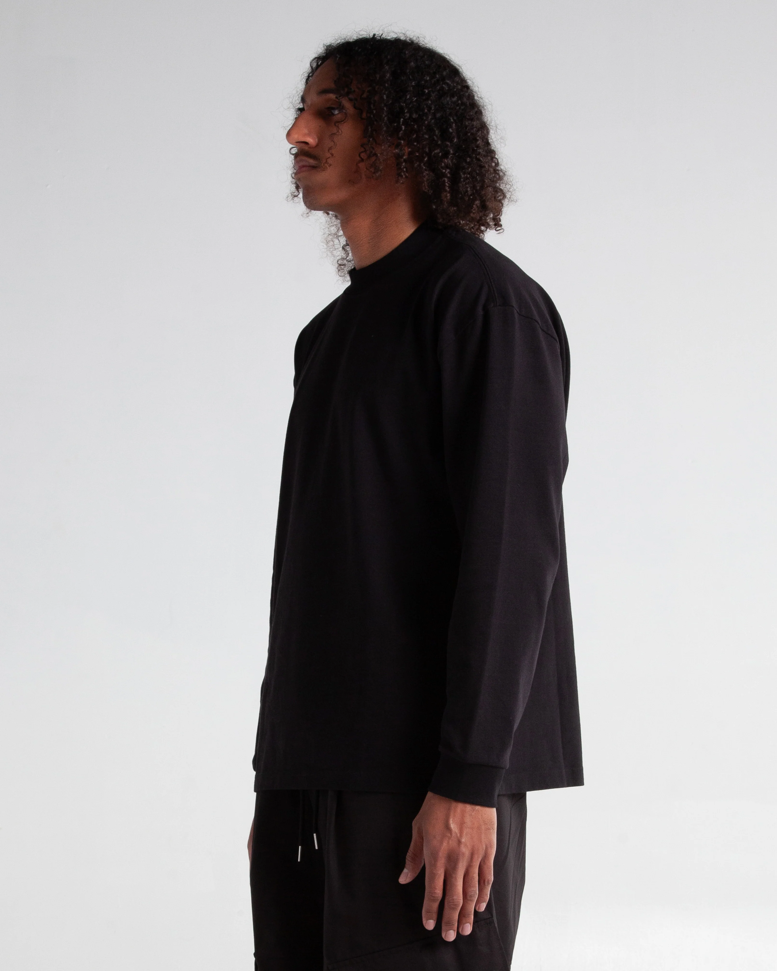9.0oz Garment Dye Long Sleeve Designer Tee - Image 12