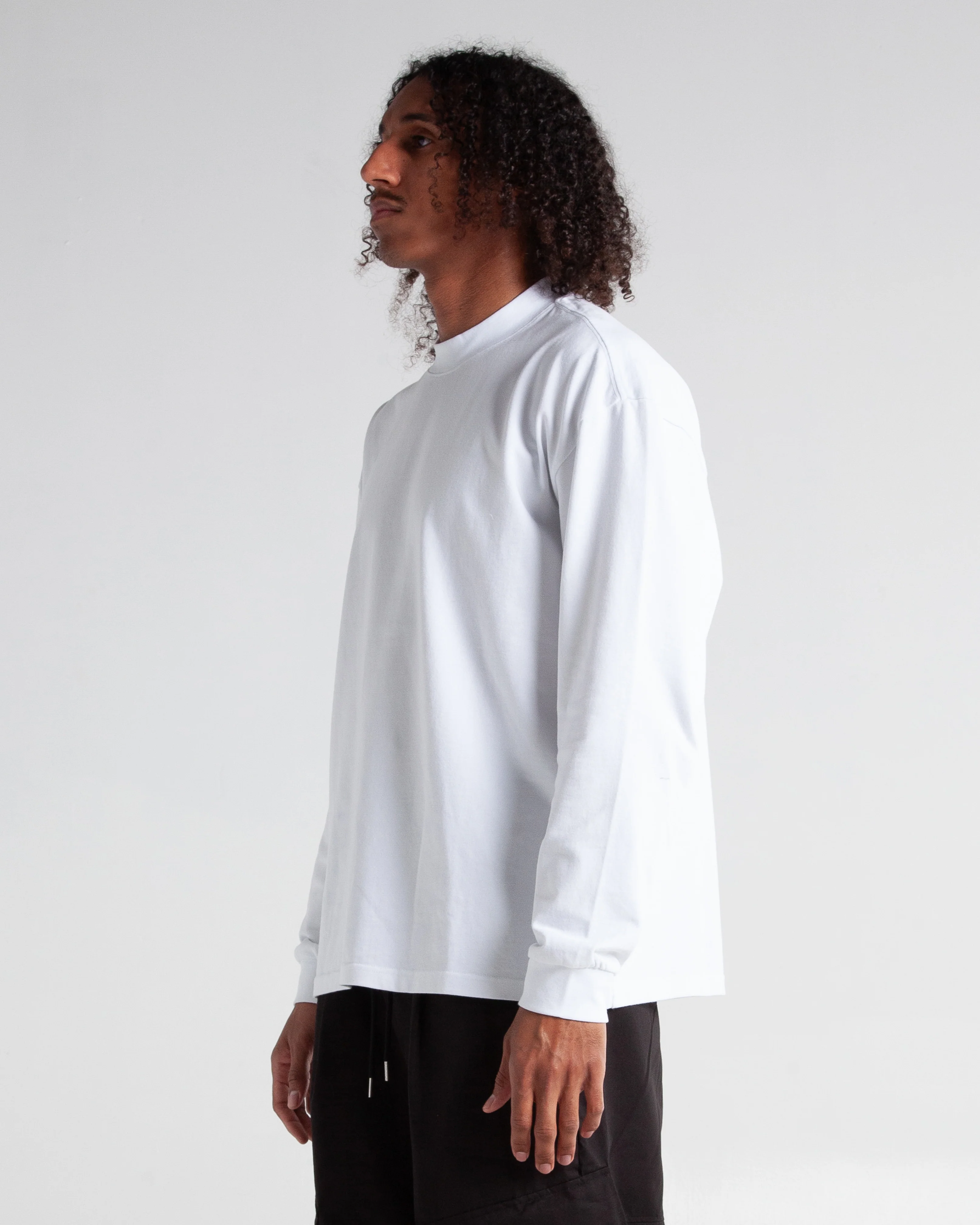 9.0oz Garment Dye Long Sleeve Designer Tee - Image 4