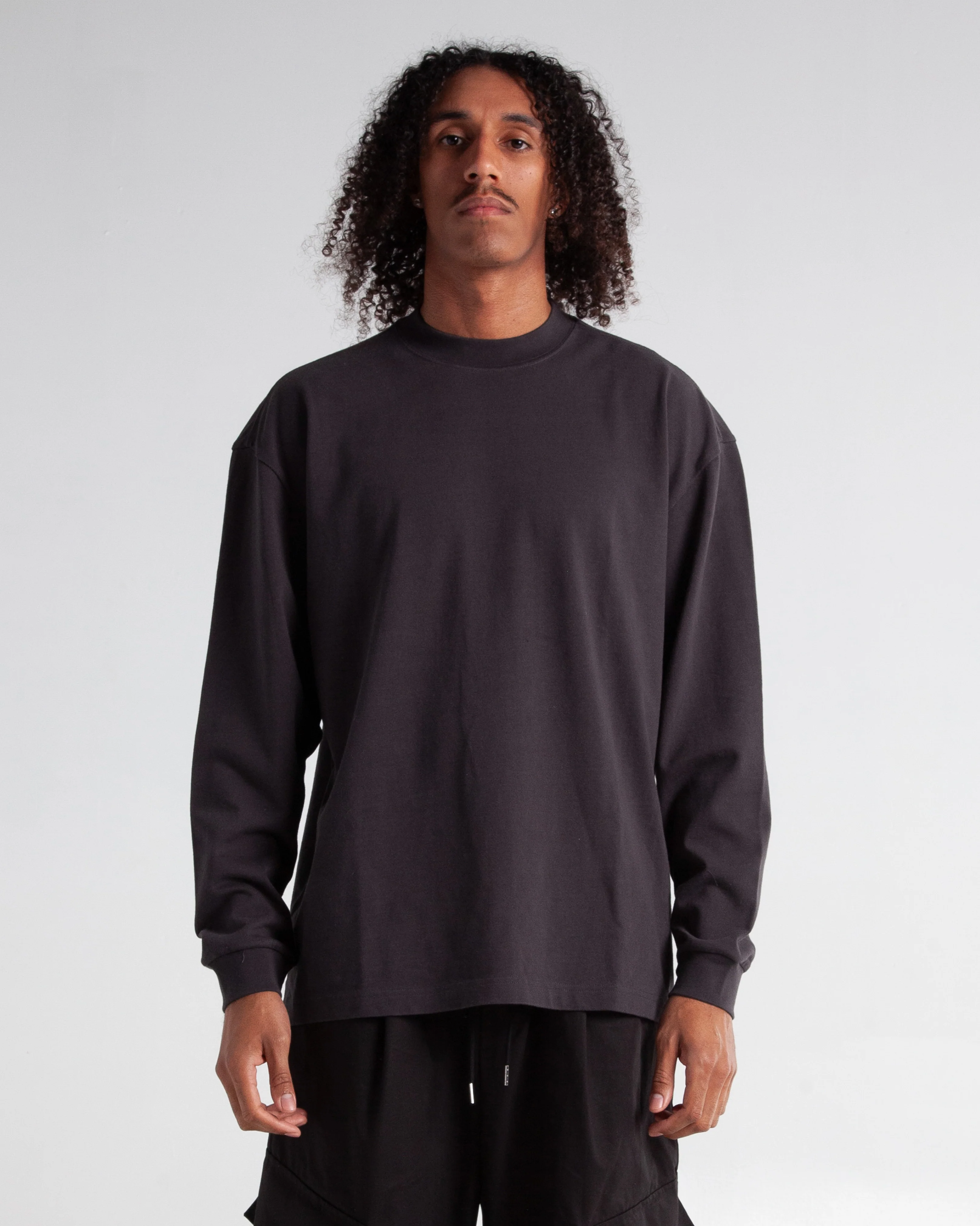 9.0oz Garment Dye Long Sleeve Designer Tee - Image 5