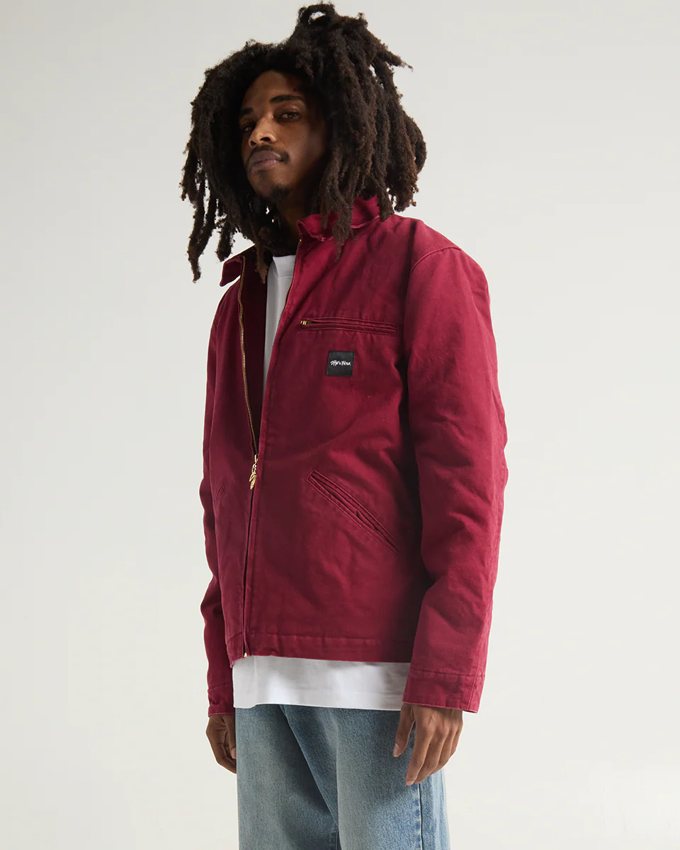 Aged Canvas Work Jacket - Image 8