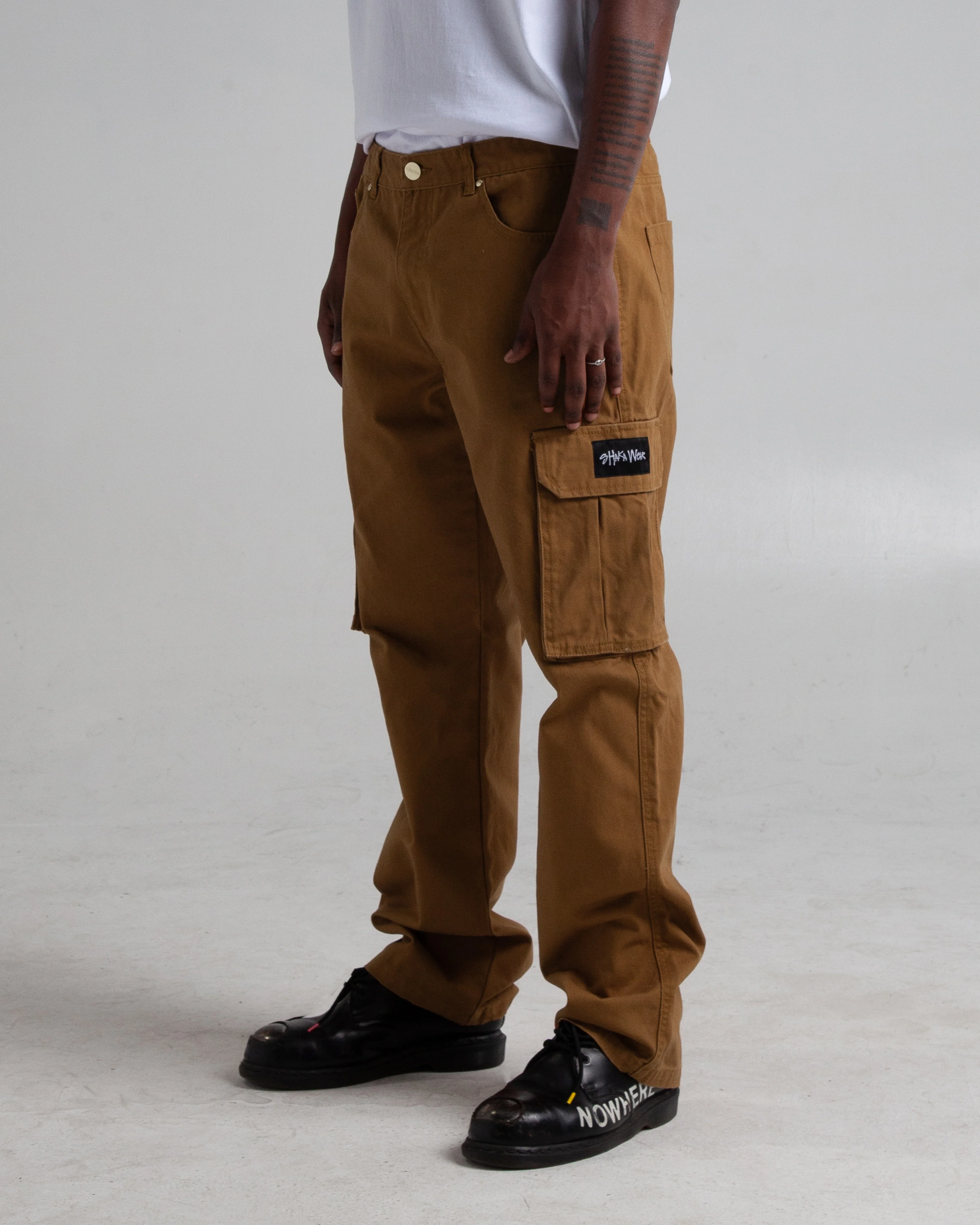 Canvas Cargo Pants - Image 4