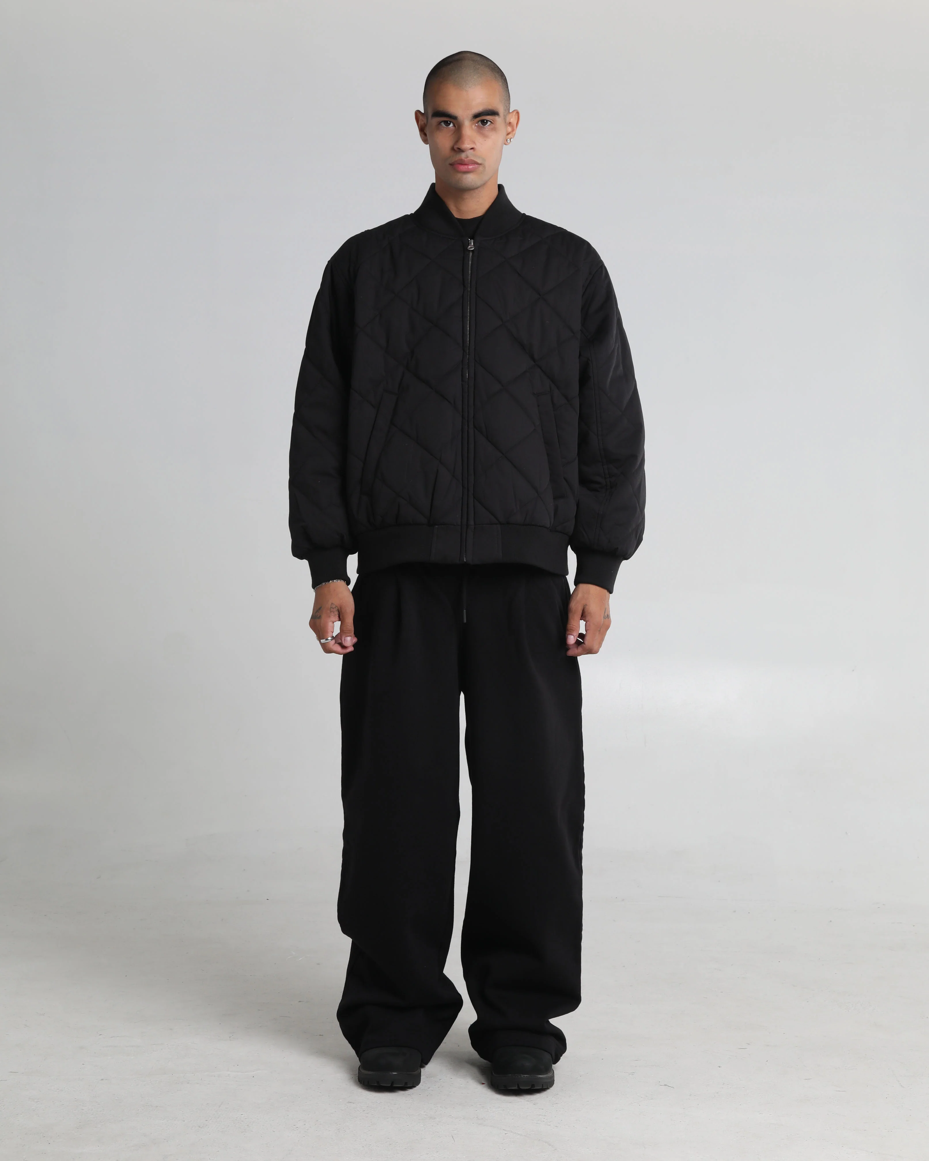 Diamond Quilted Jacket