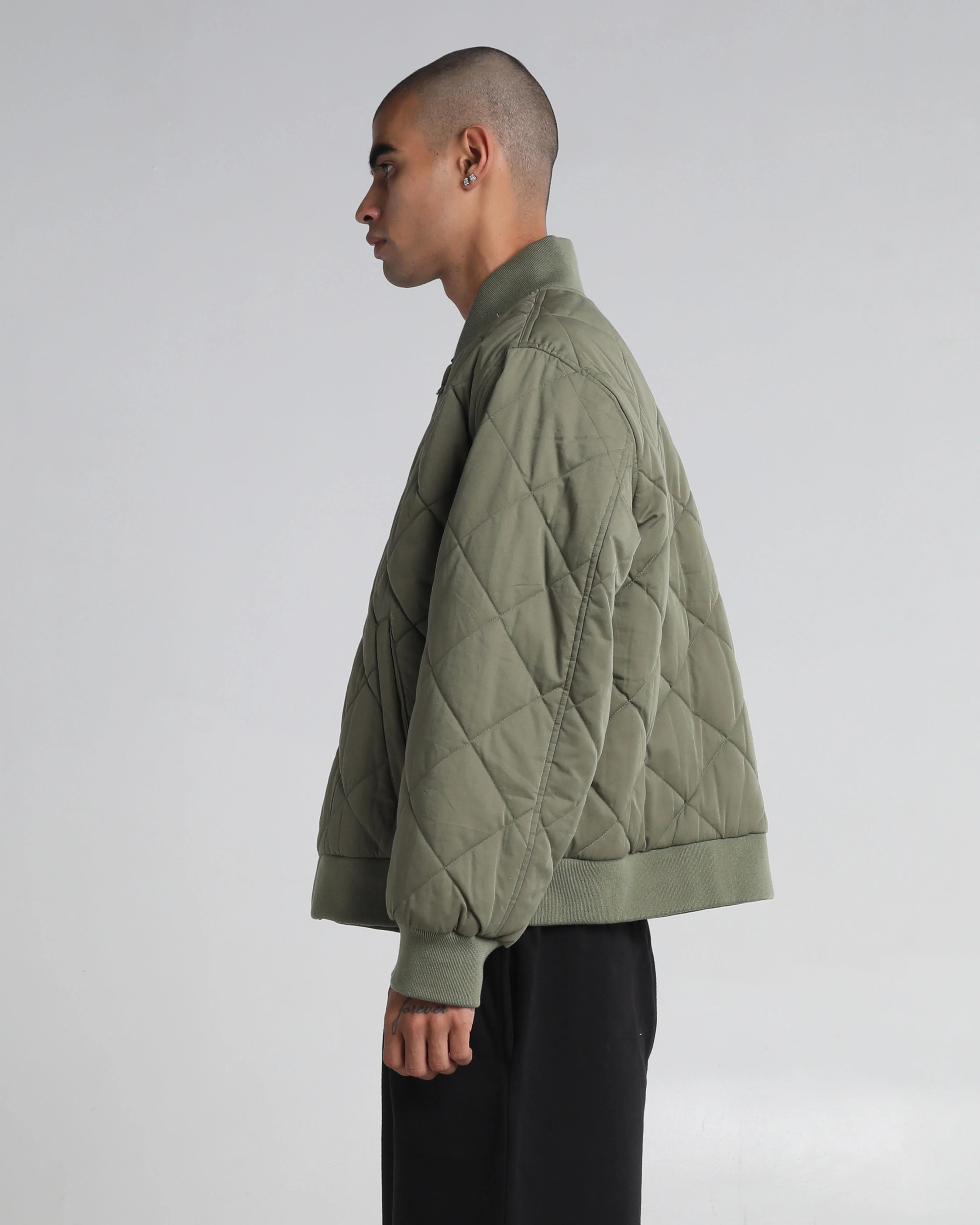 Diamond Quilted Jacket - Image 12