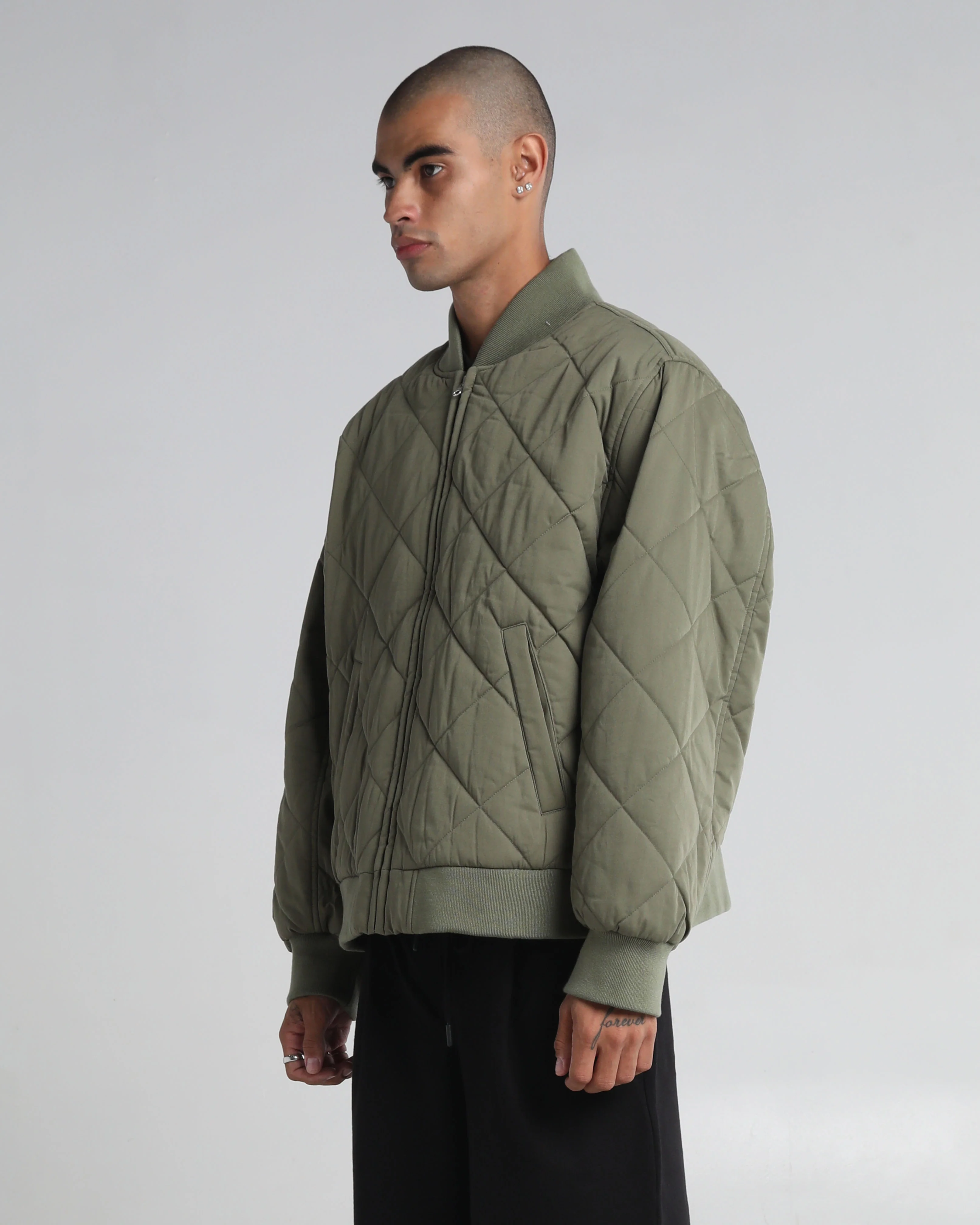 Diamond Quilted Jacket - Image 13
