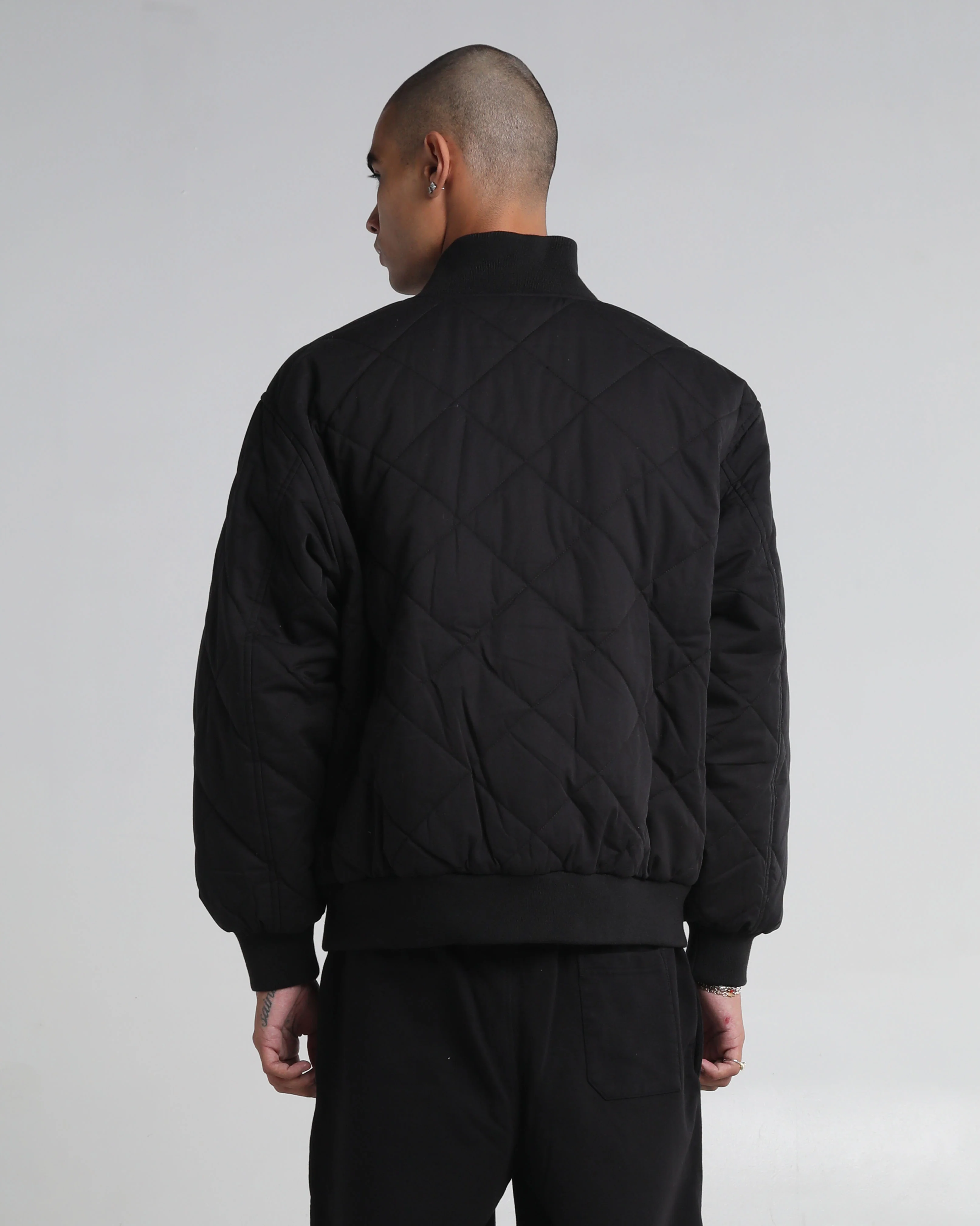 Diamond Quilted Jacket - Image 3