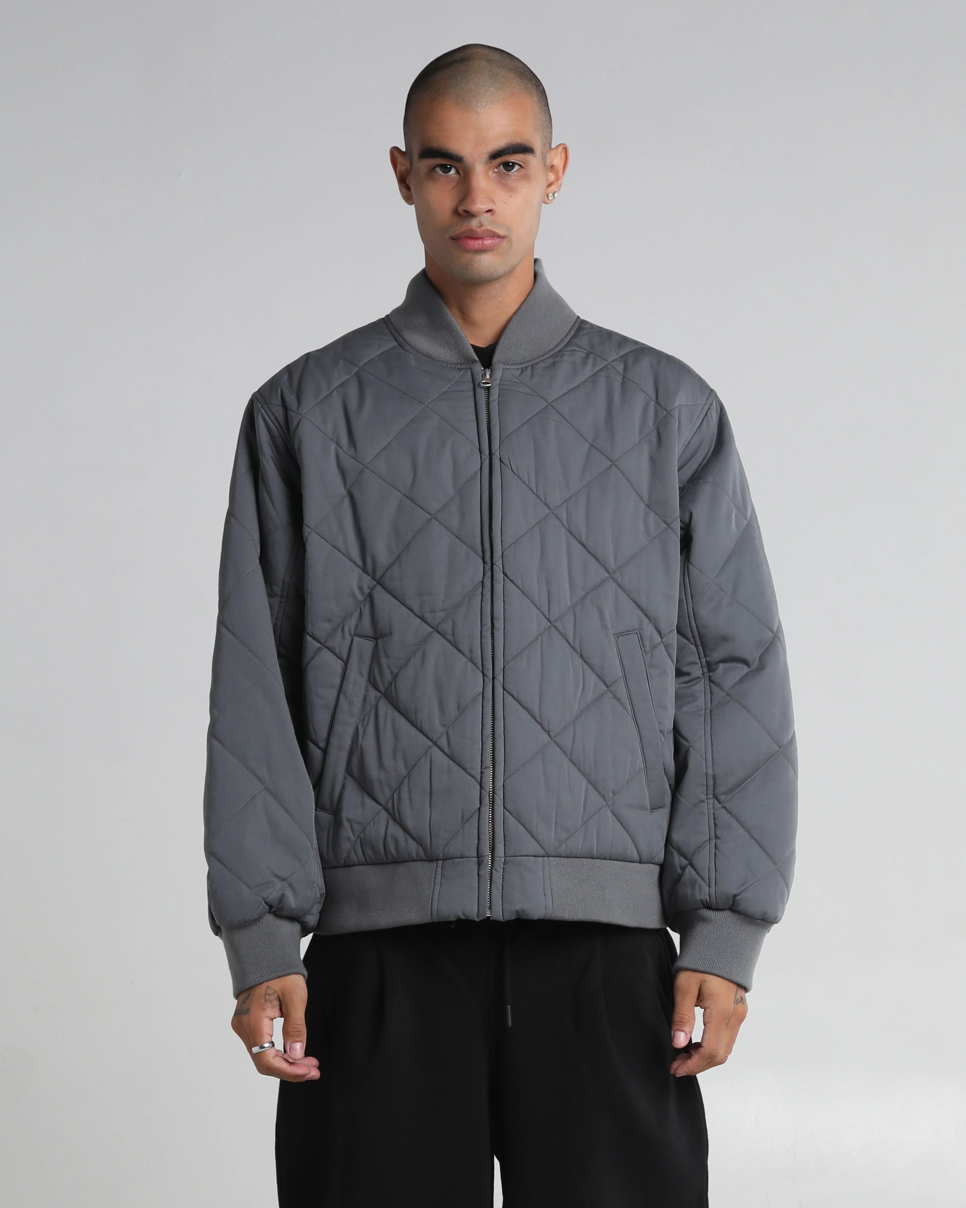 Diamond Quilted Jacket - Image 6
