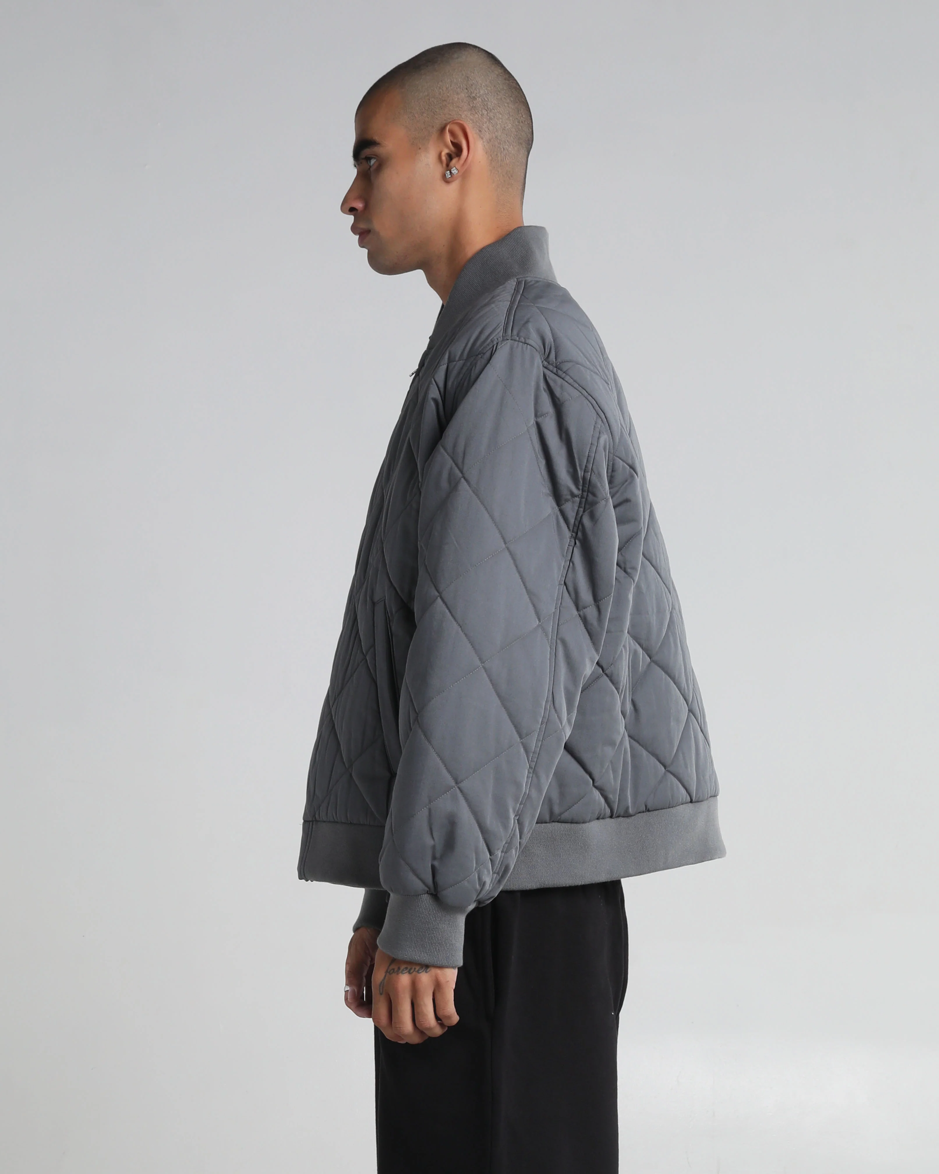 Diamond Quilted Jacket - Image 8