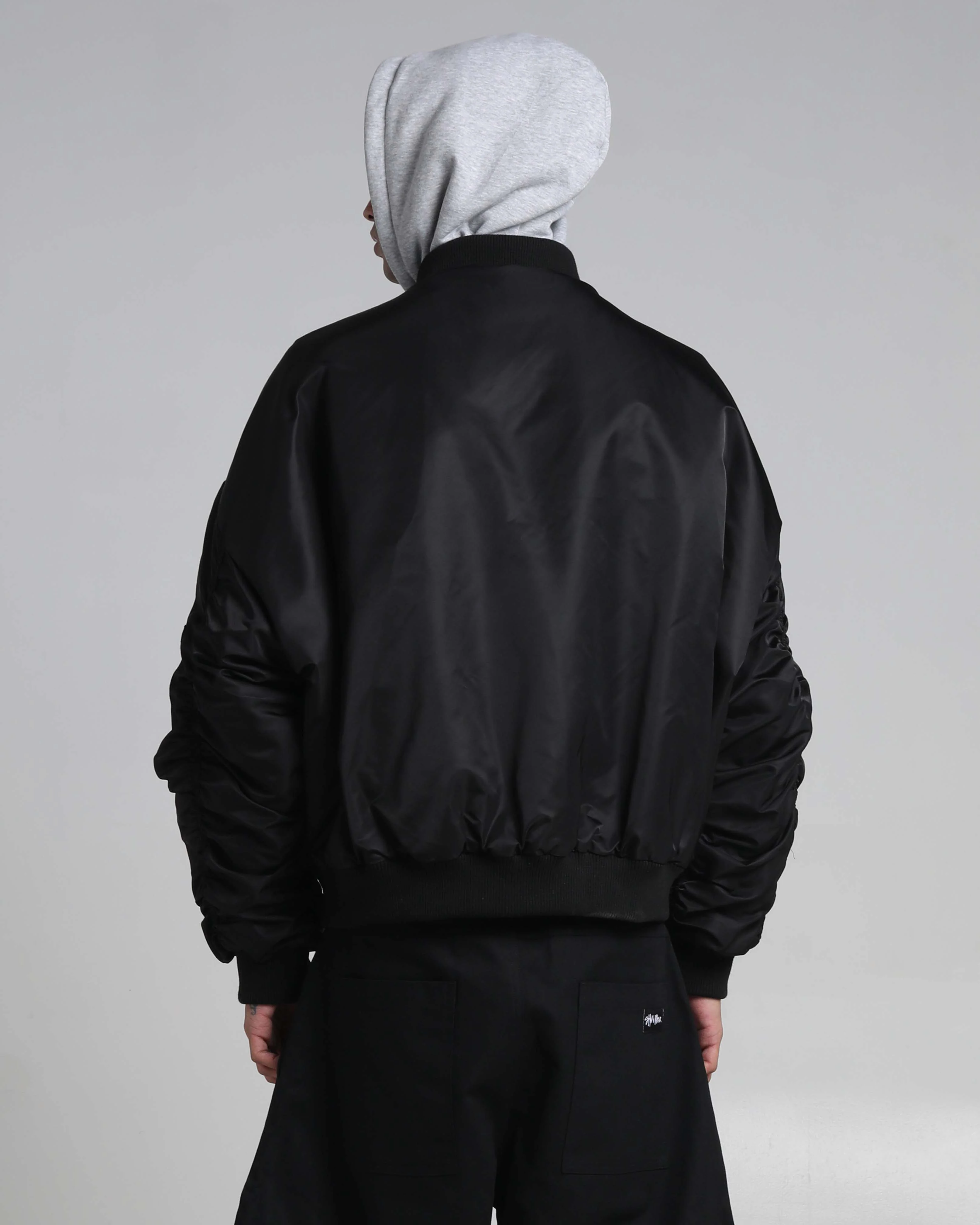 Drop Shoulder Bomber Jacket - Image 3