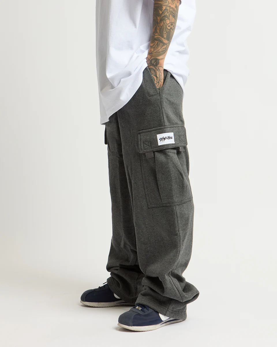 Heavy Fleece Cargo Pants - Image 12
