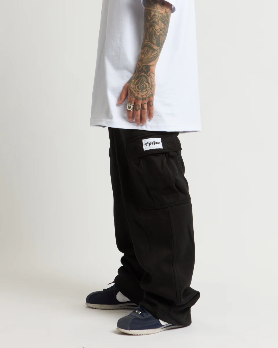 Heavy Fleece Cargo Pants - Image 3