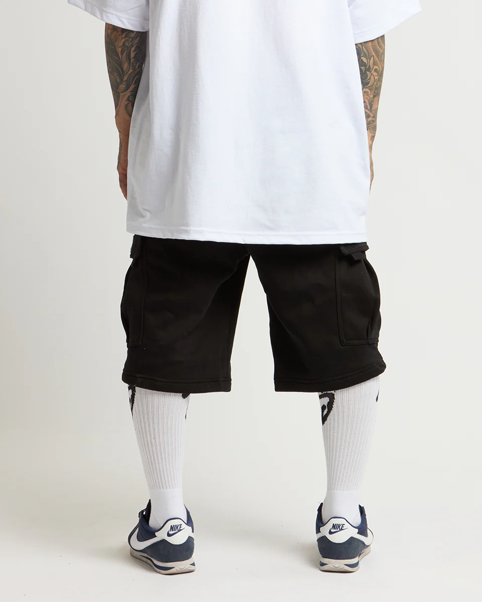 Fleece Cargo Shorts - Image 14