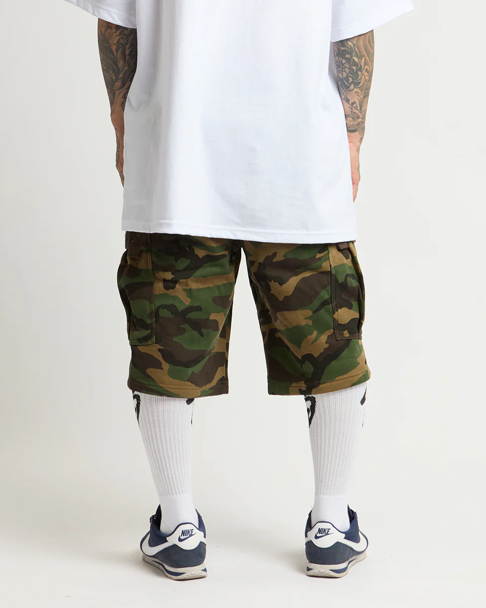 Fleece Cargo Shorts - Image 6