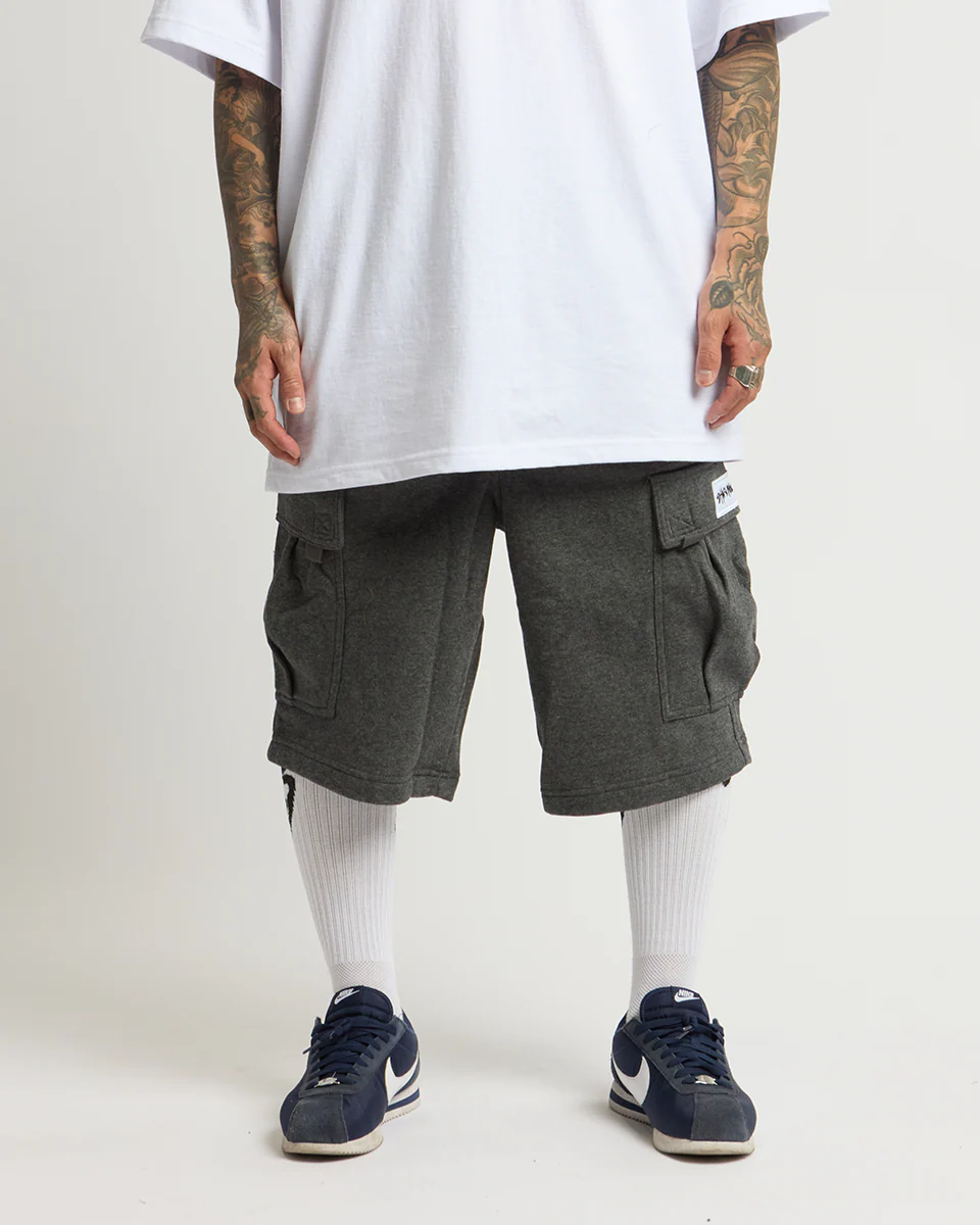 Fleece Cargo Shorts - Image 9