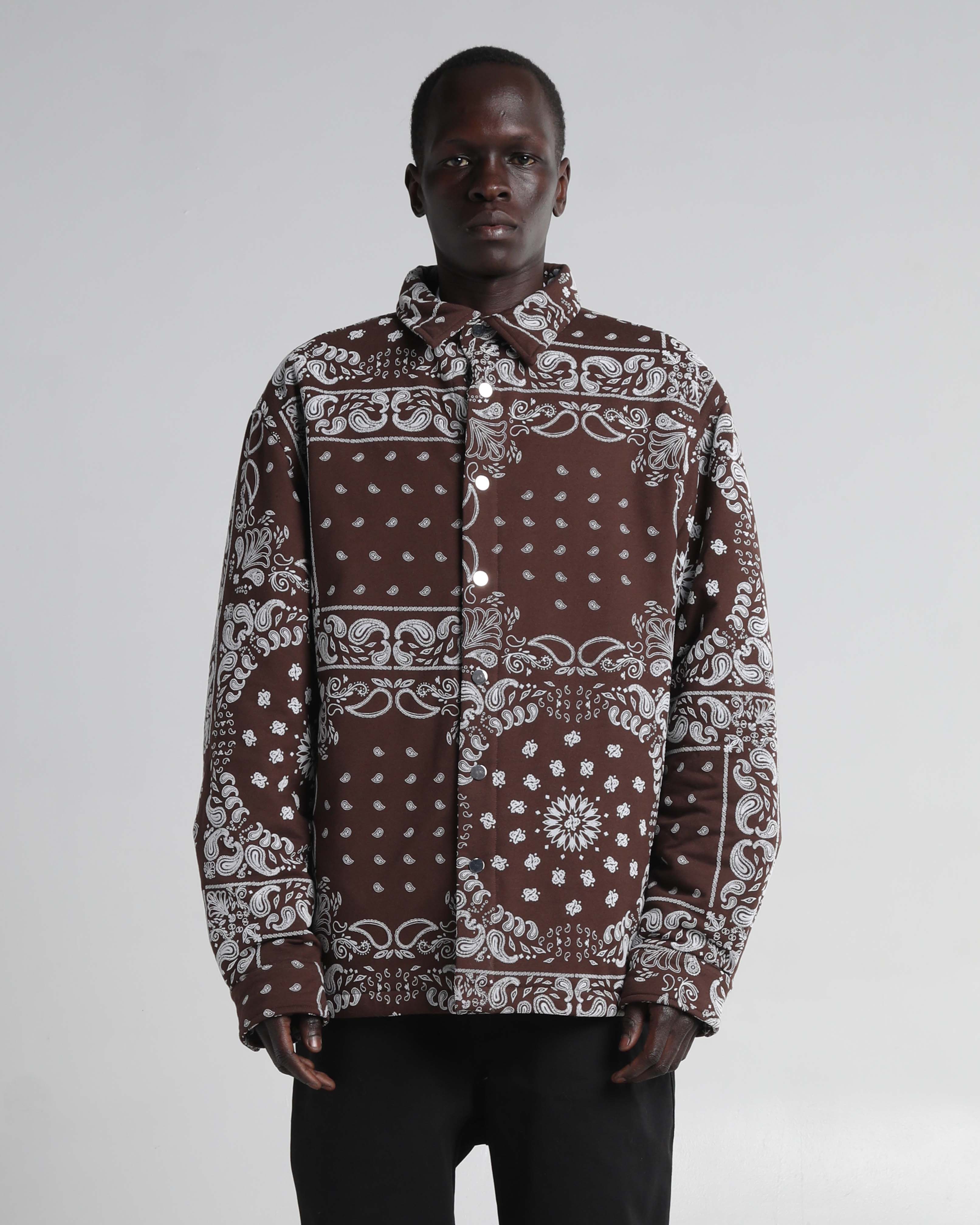 Paisley Flocked Jacket - Image 10