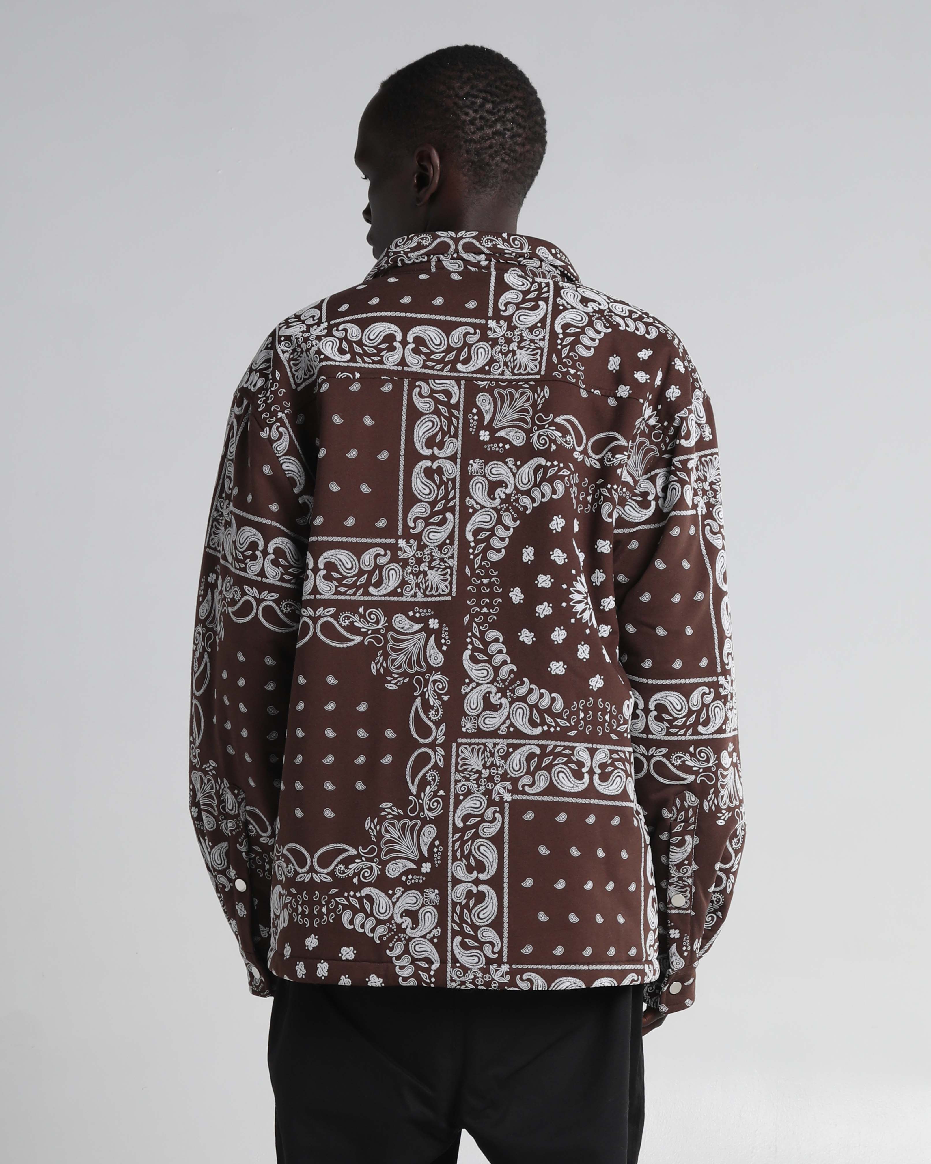 Paisley Flocked Jacket - Image 11