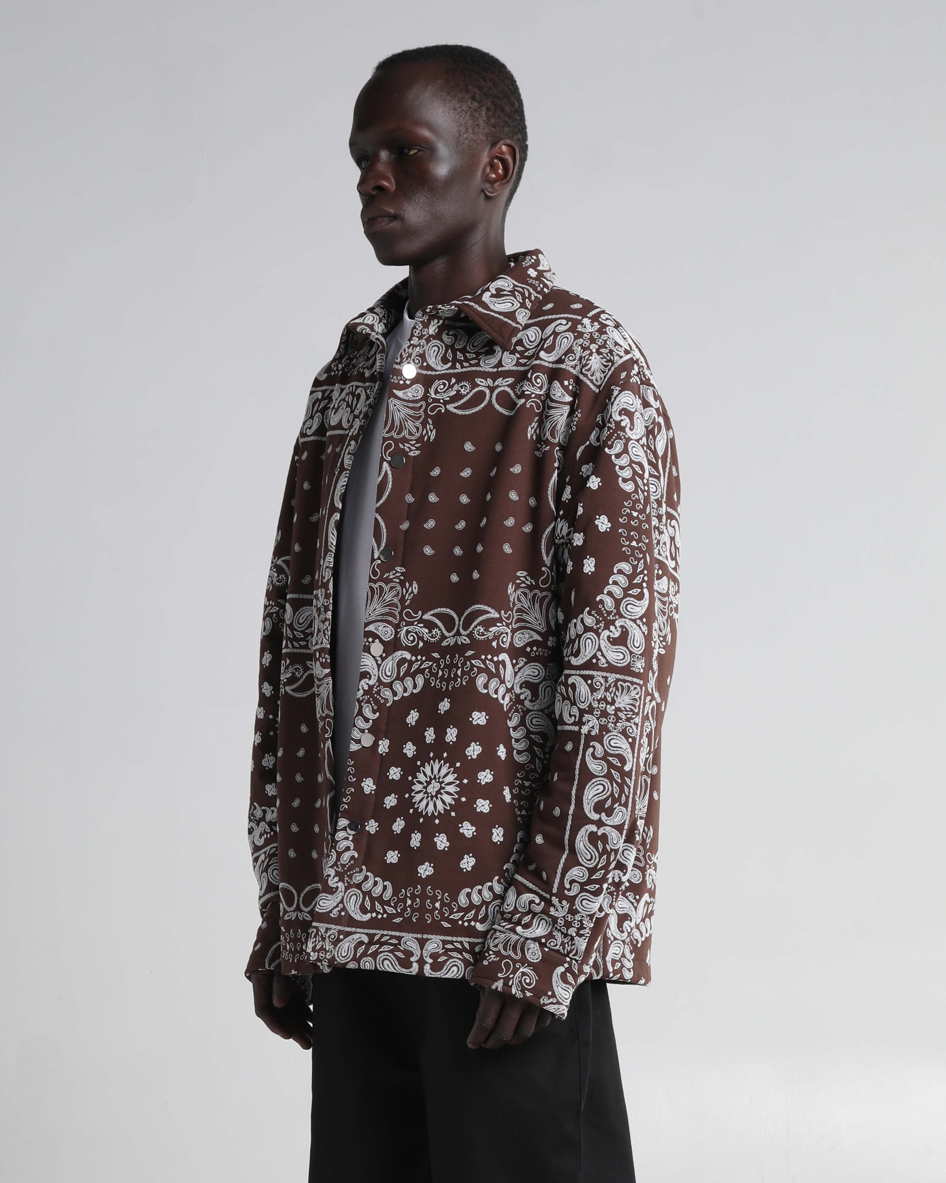 Paisley Flocked Jacket - Image 13