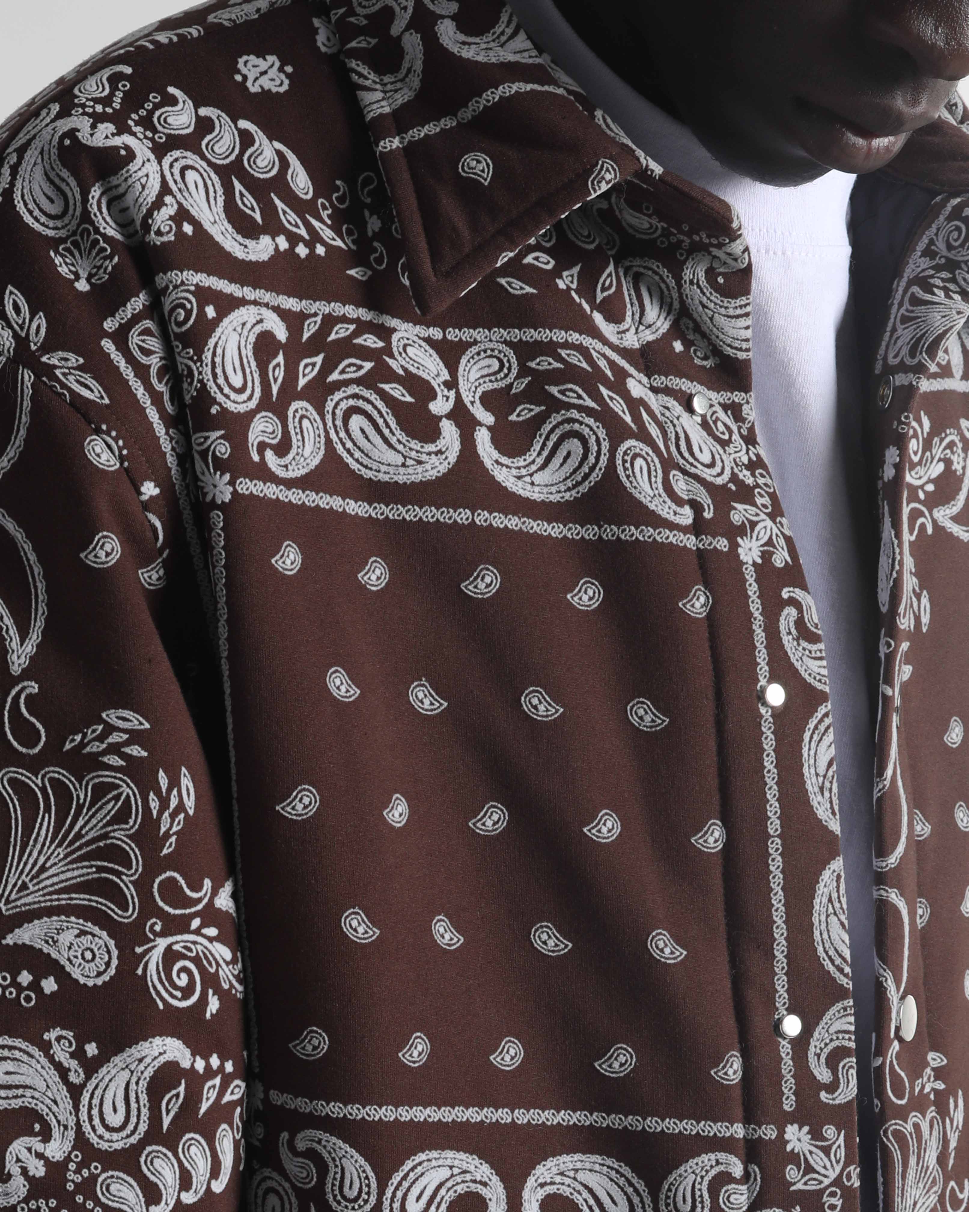 Paisley Flocked Jacket - Image 14