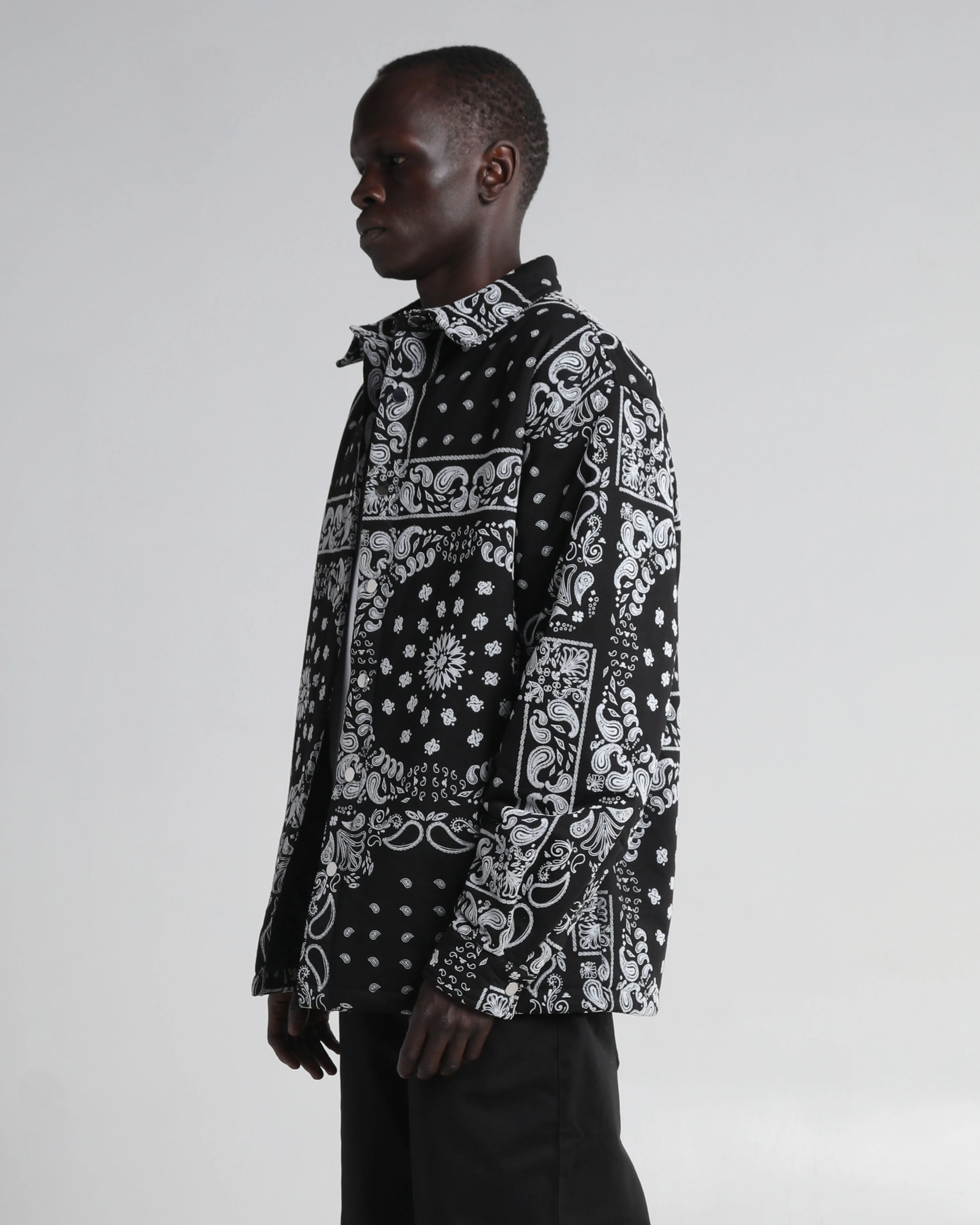 Paisley Flocked Jacket - Image 5