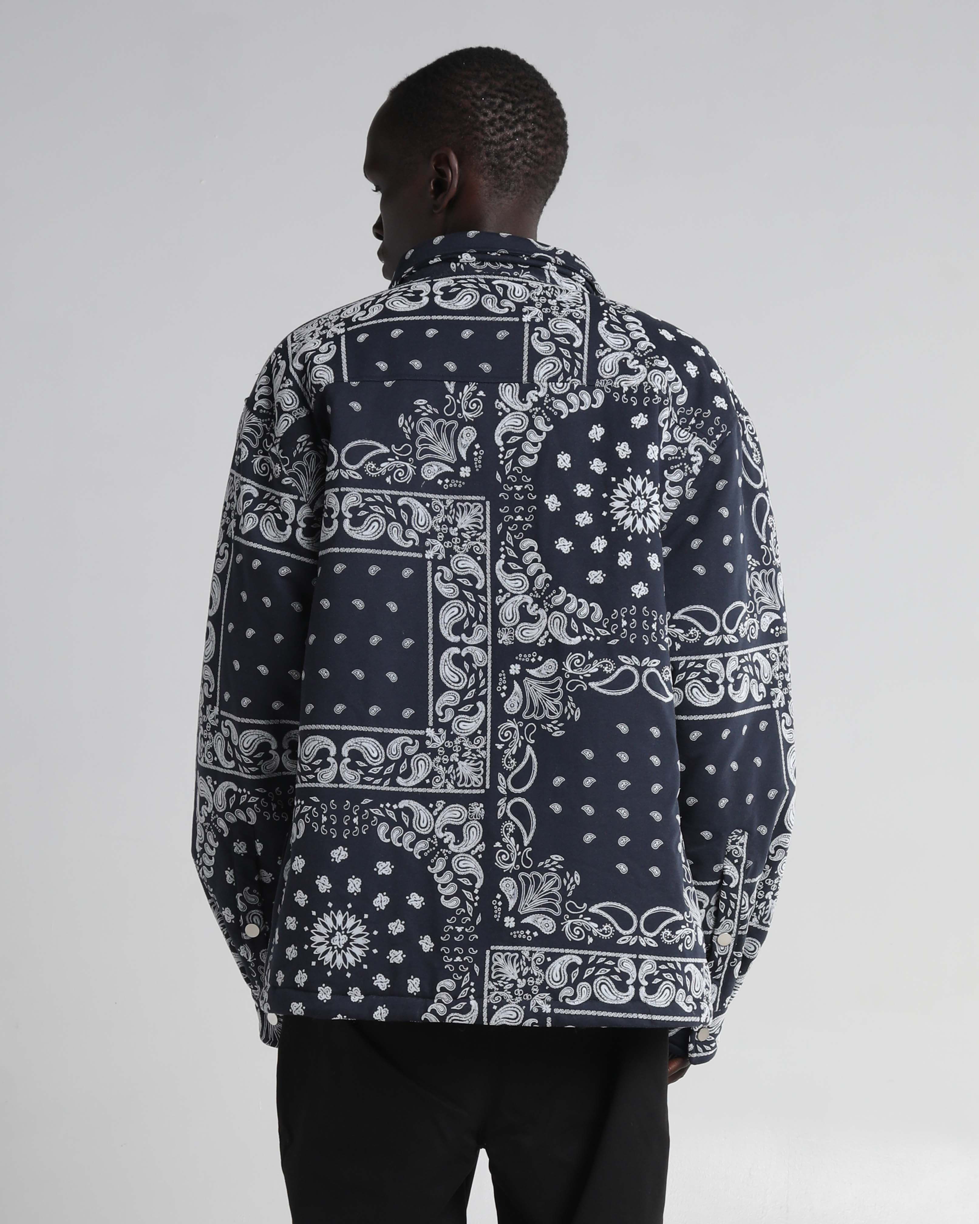 Paisley Flocked Jacket - Image 7