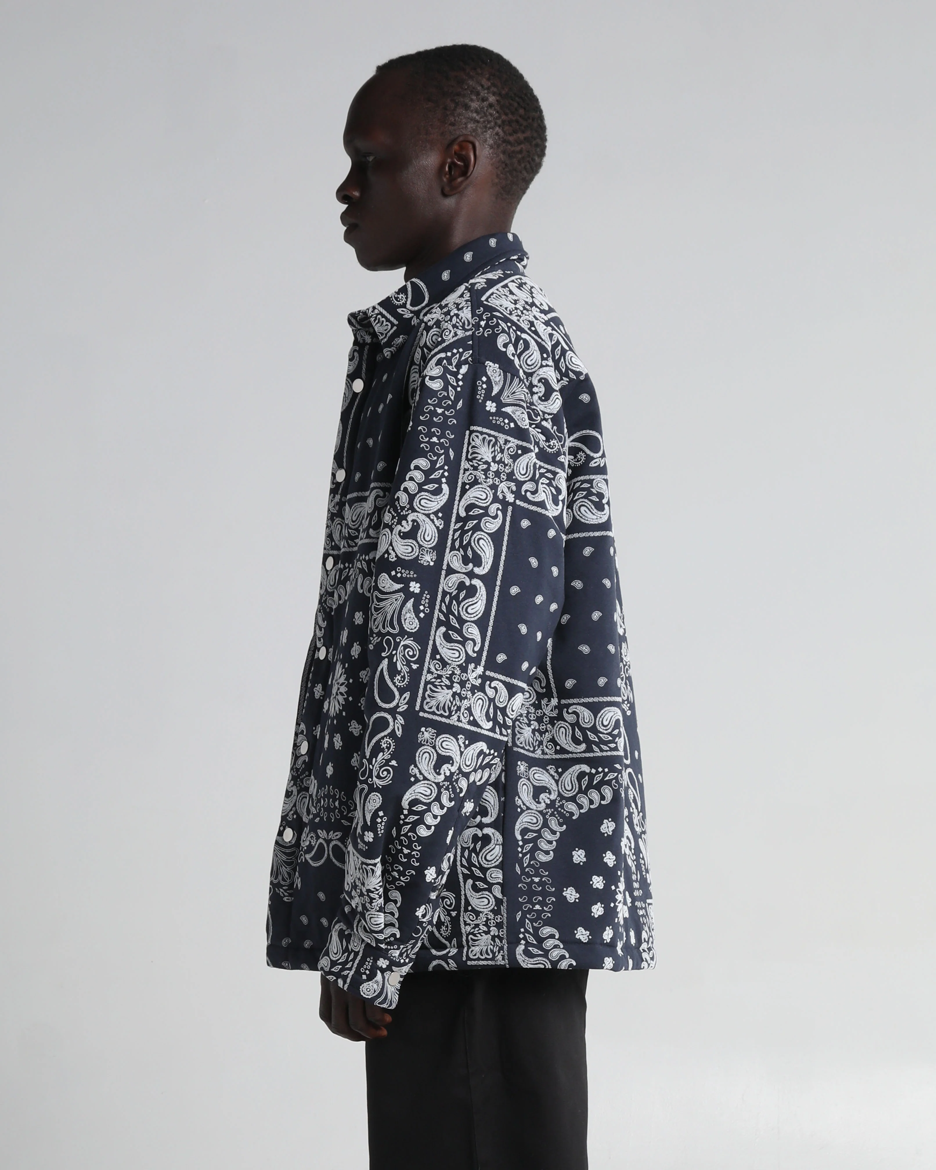 Paisley Flocked Jacket - Image 8
