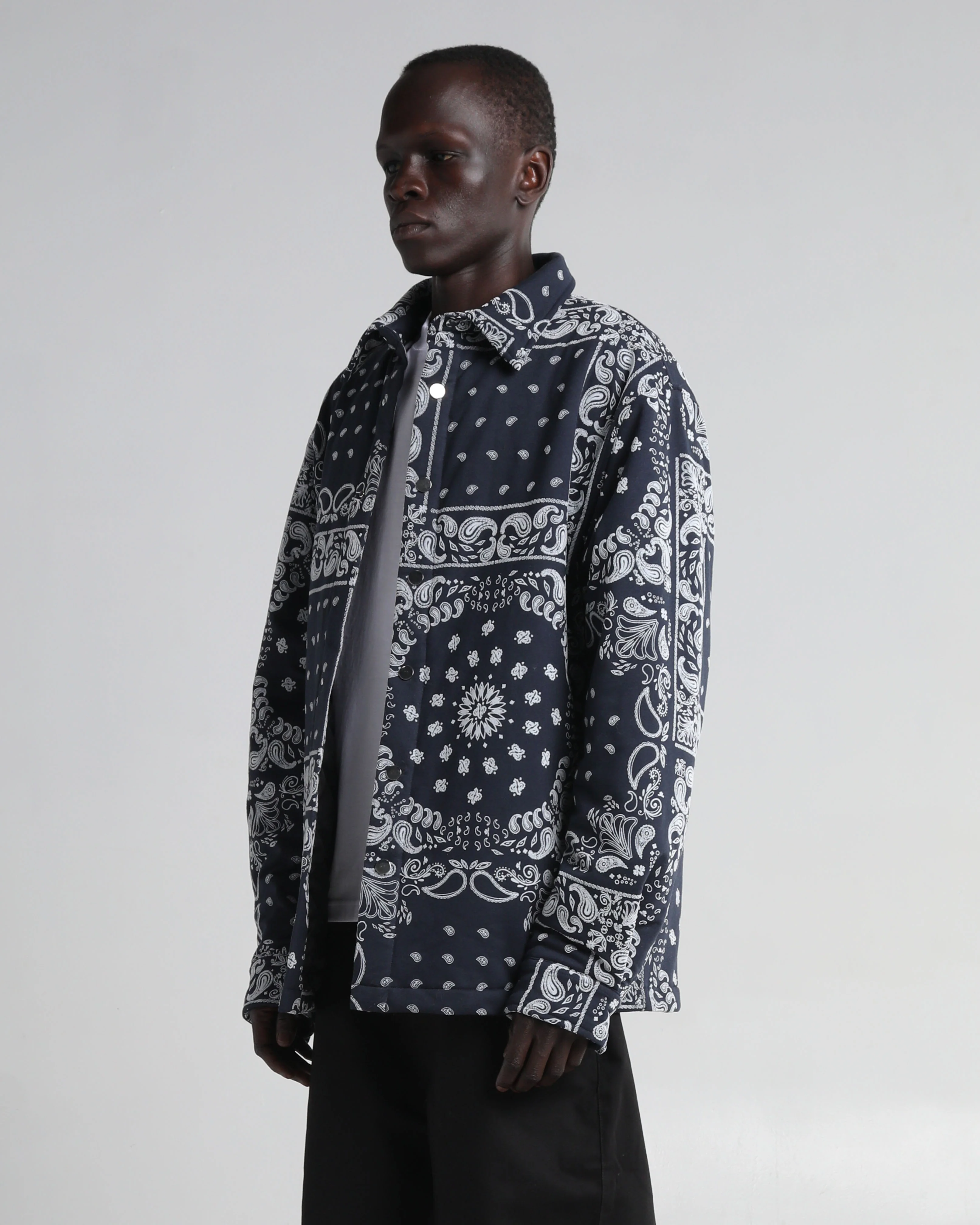 Paisley Flocked Jacket - Image 9