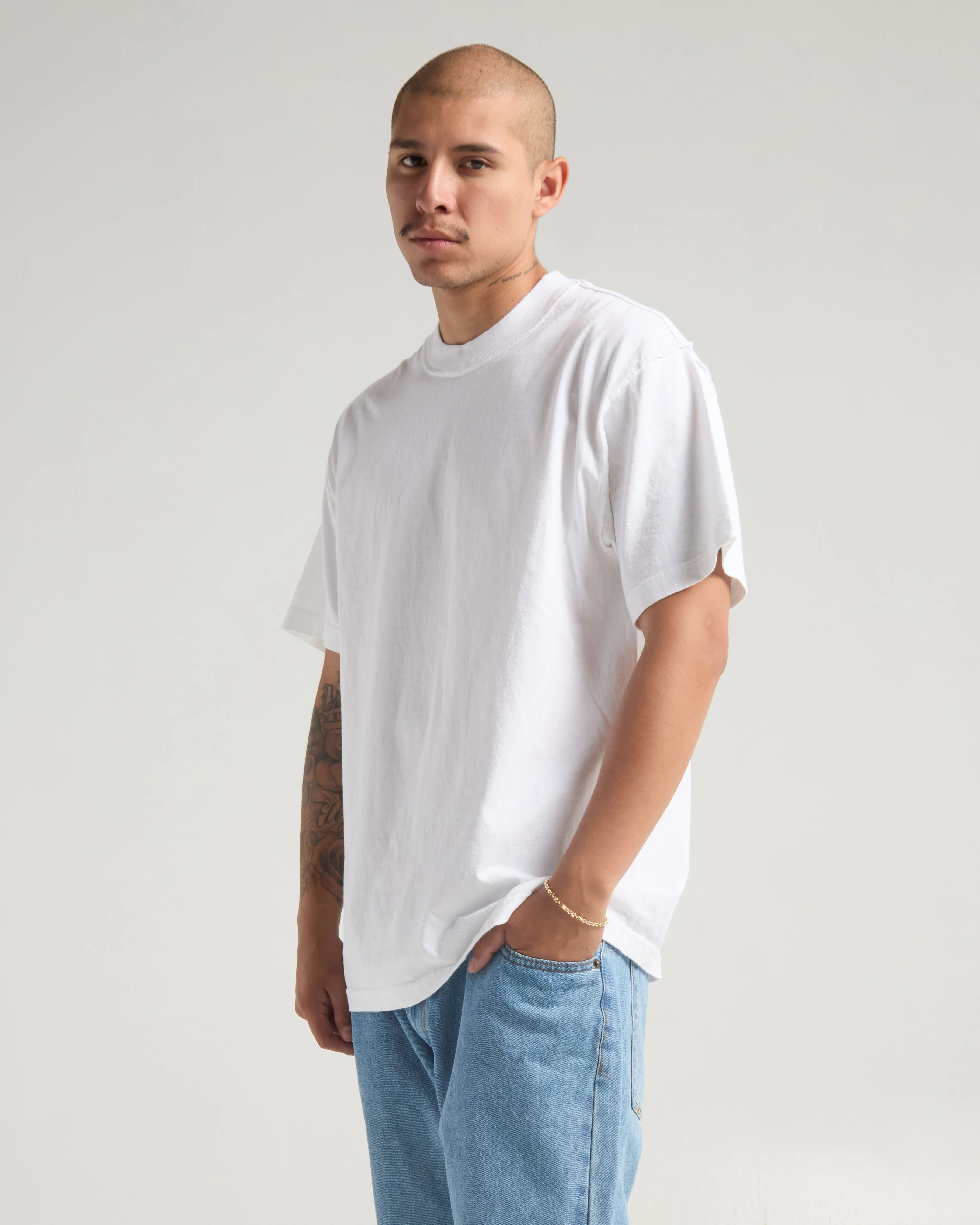 Garment Dye Reverse Tee - Image 4