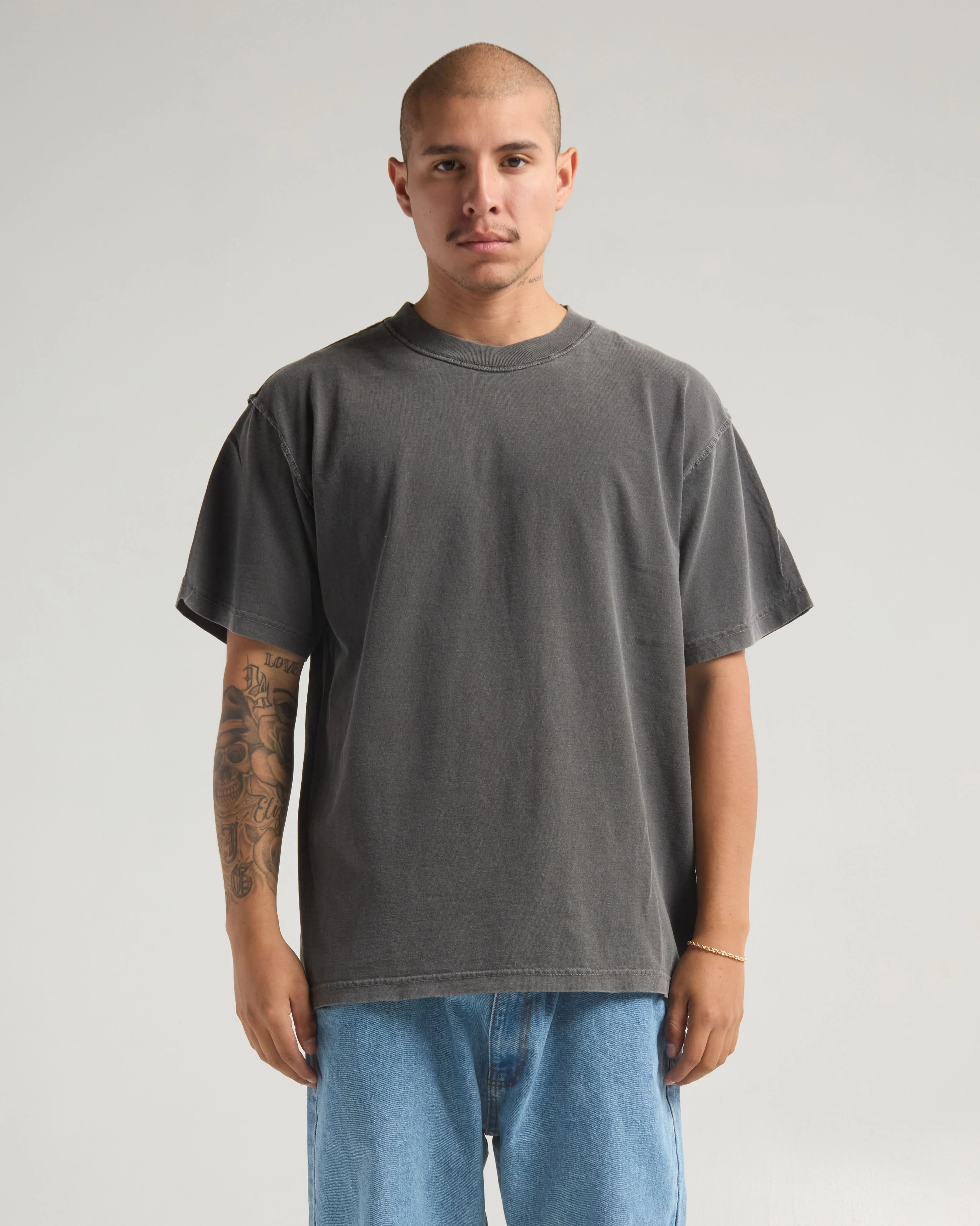 Garment Dye Reverse Tee - Image 5