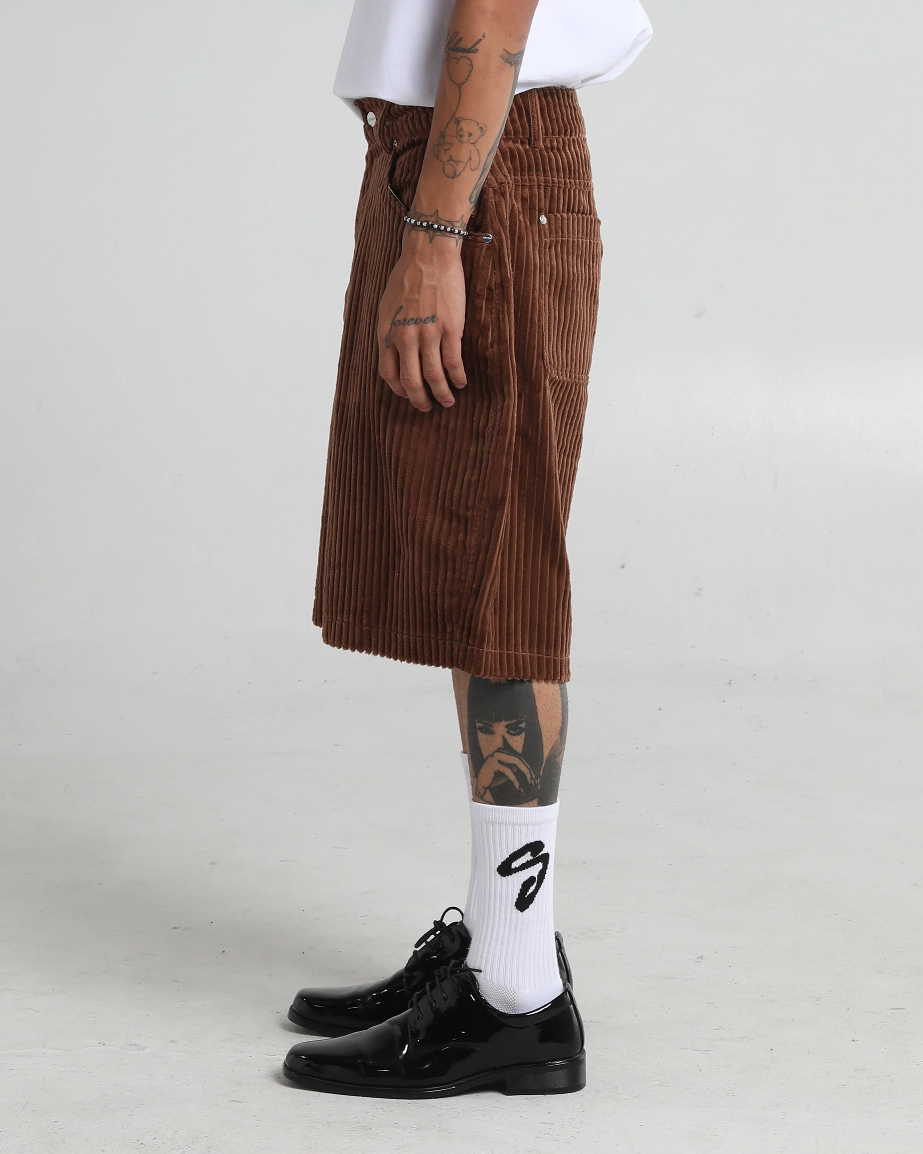 Heavy Rib Corduroy Shorts - Image 8