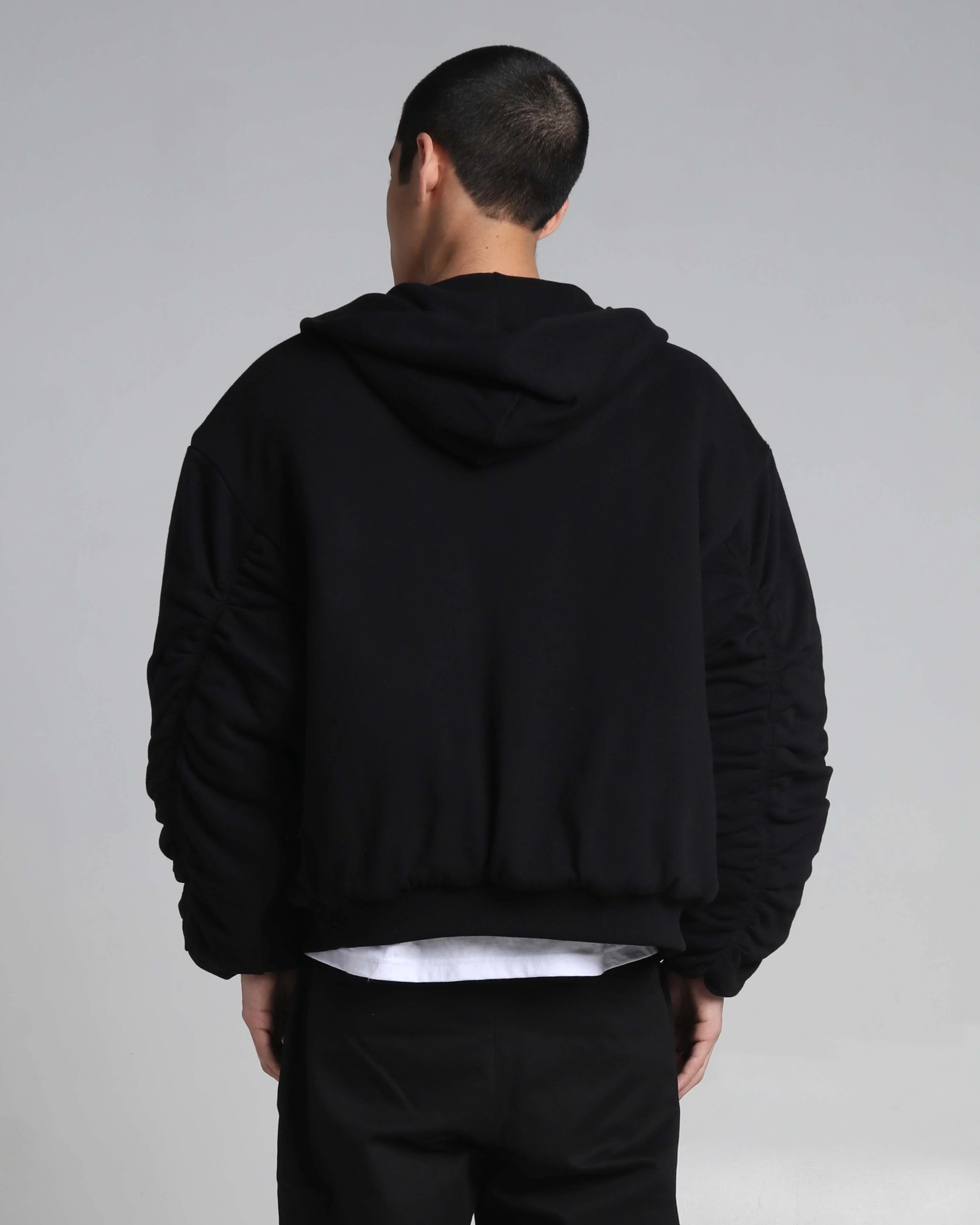 Hooded Fleece Bomber - Image 3