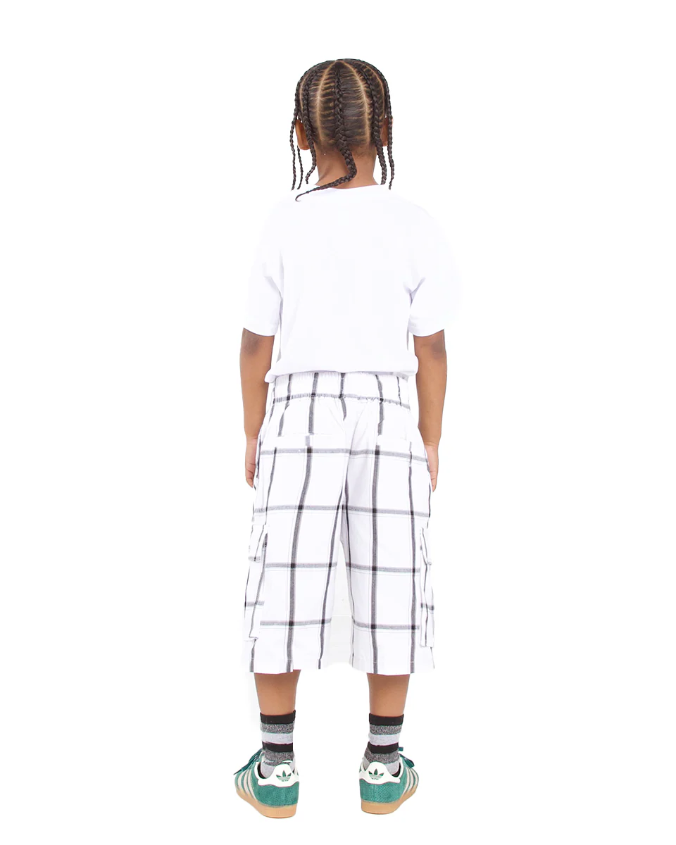 Kids' Plaid Shorts - Image 3