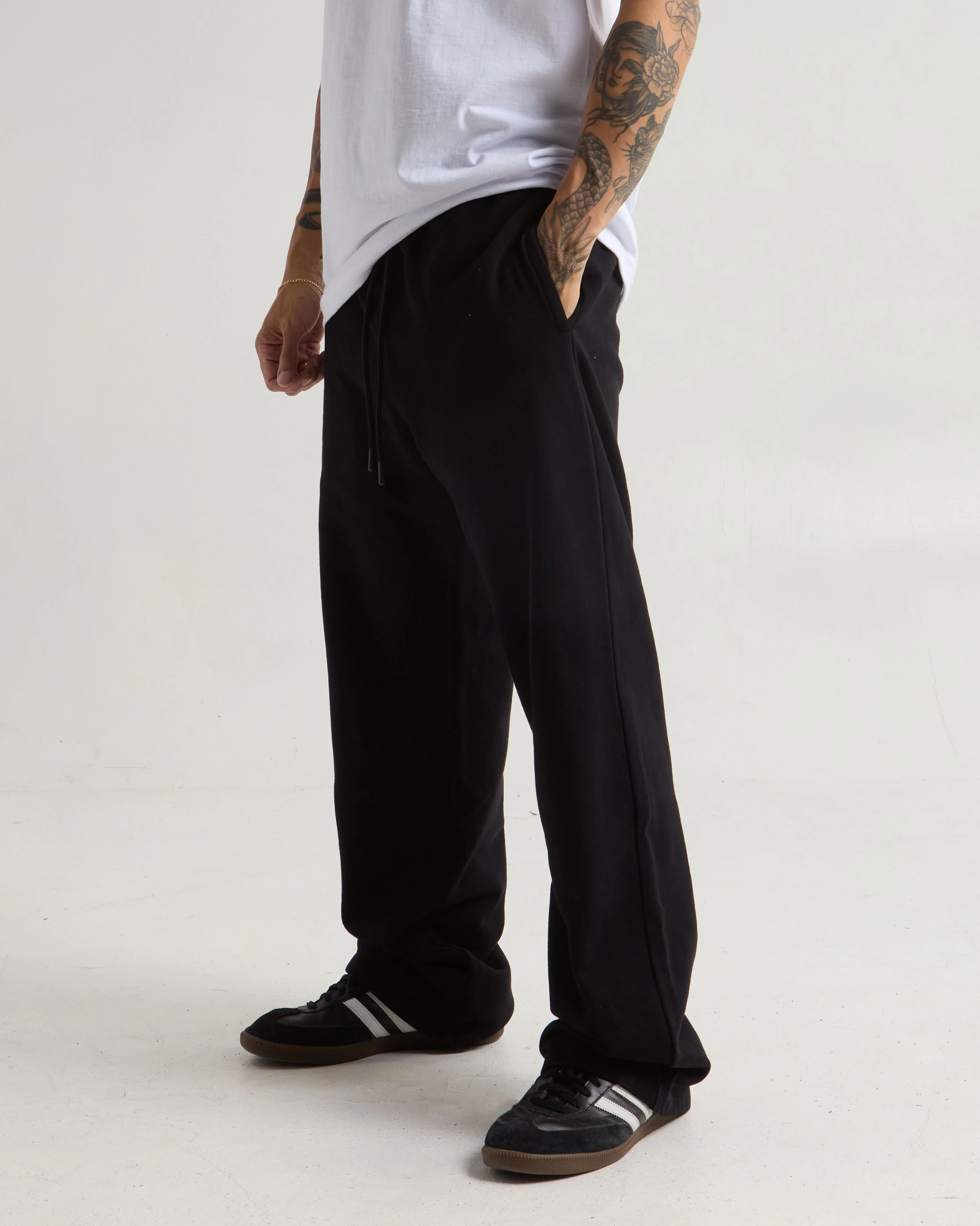 Los Angeles 13.5oz Heavyweight Garment Dye Baggy Sweatpants - Image 4