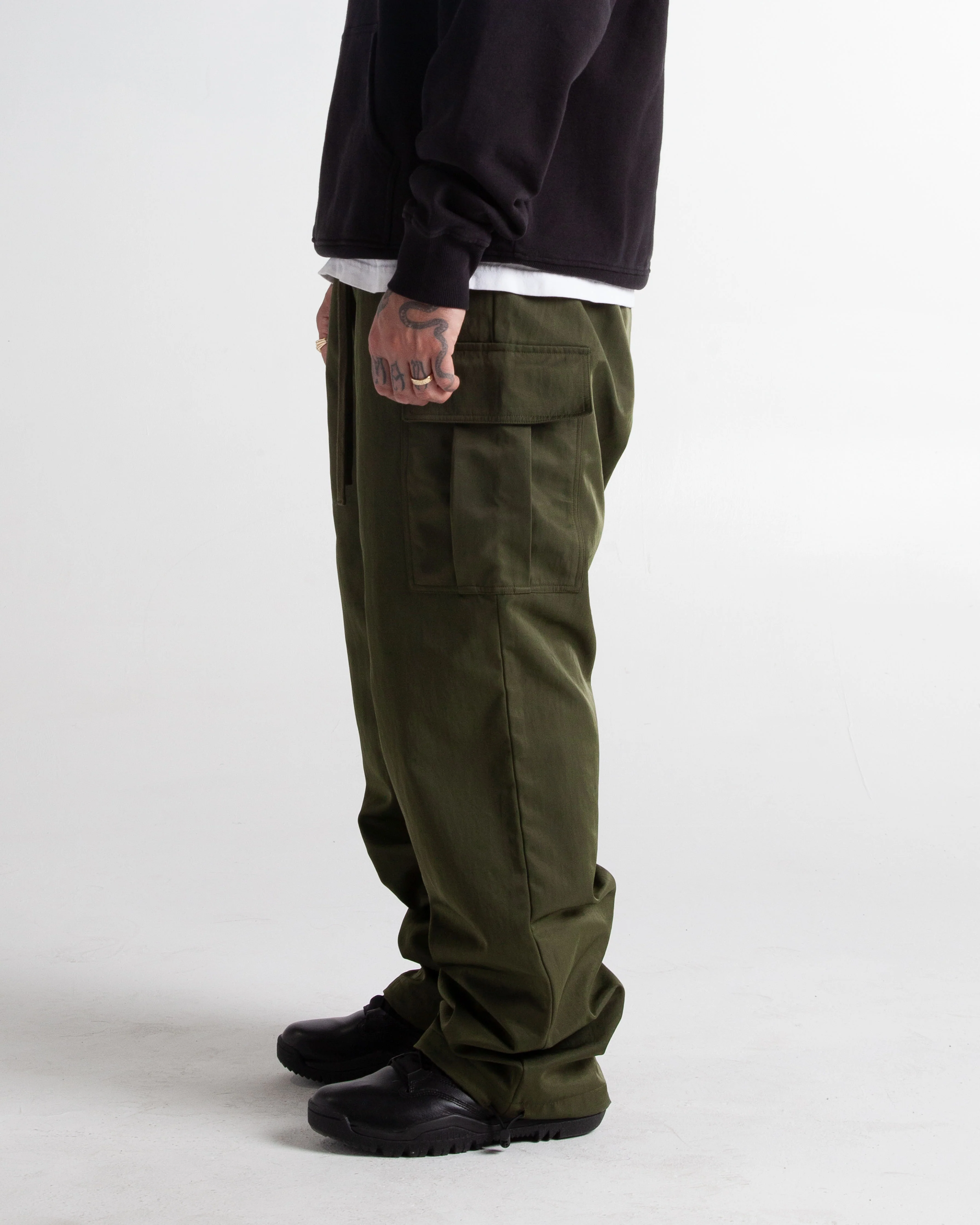 Nylon Cargo Pants - Image 3