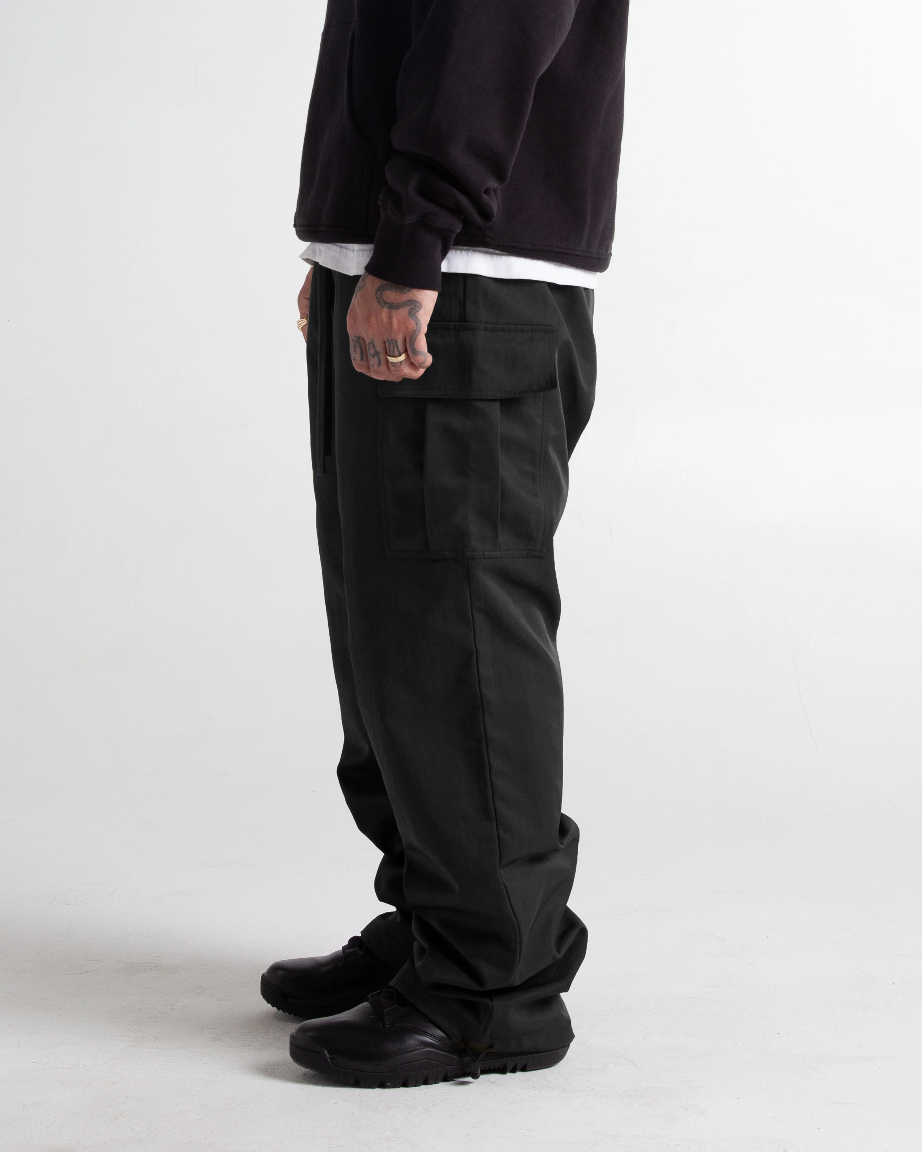 Nylon Cargo Pants - Image 8