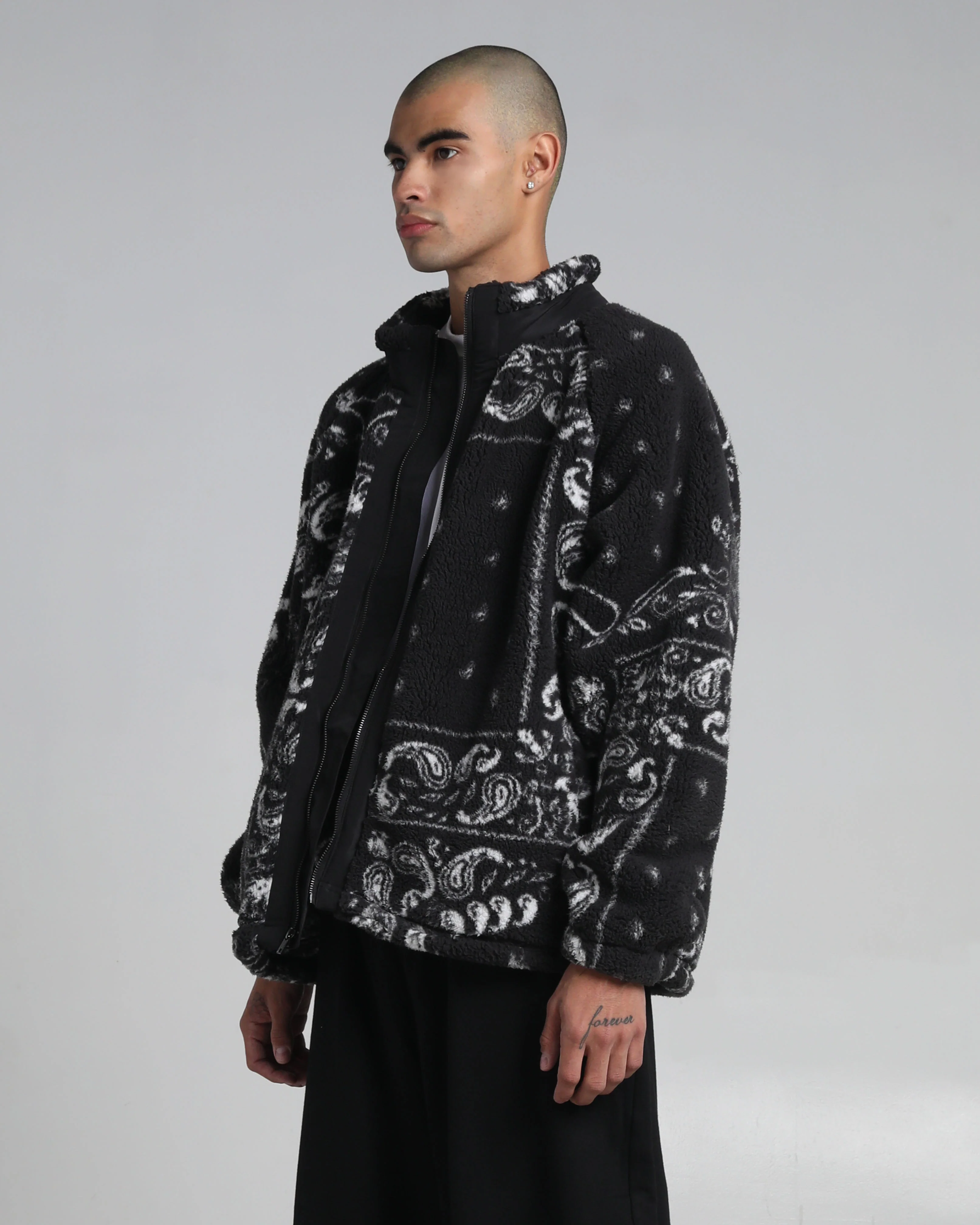 Paisley Sherpa Jacket - Image 5