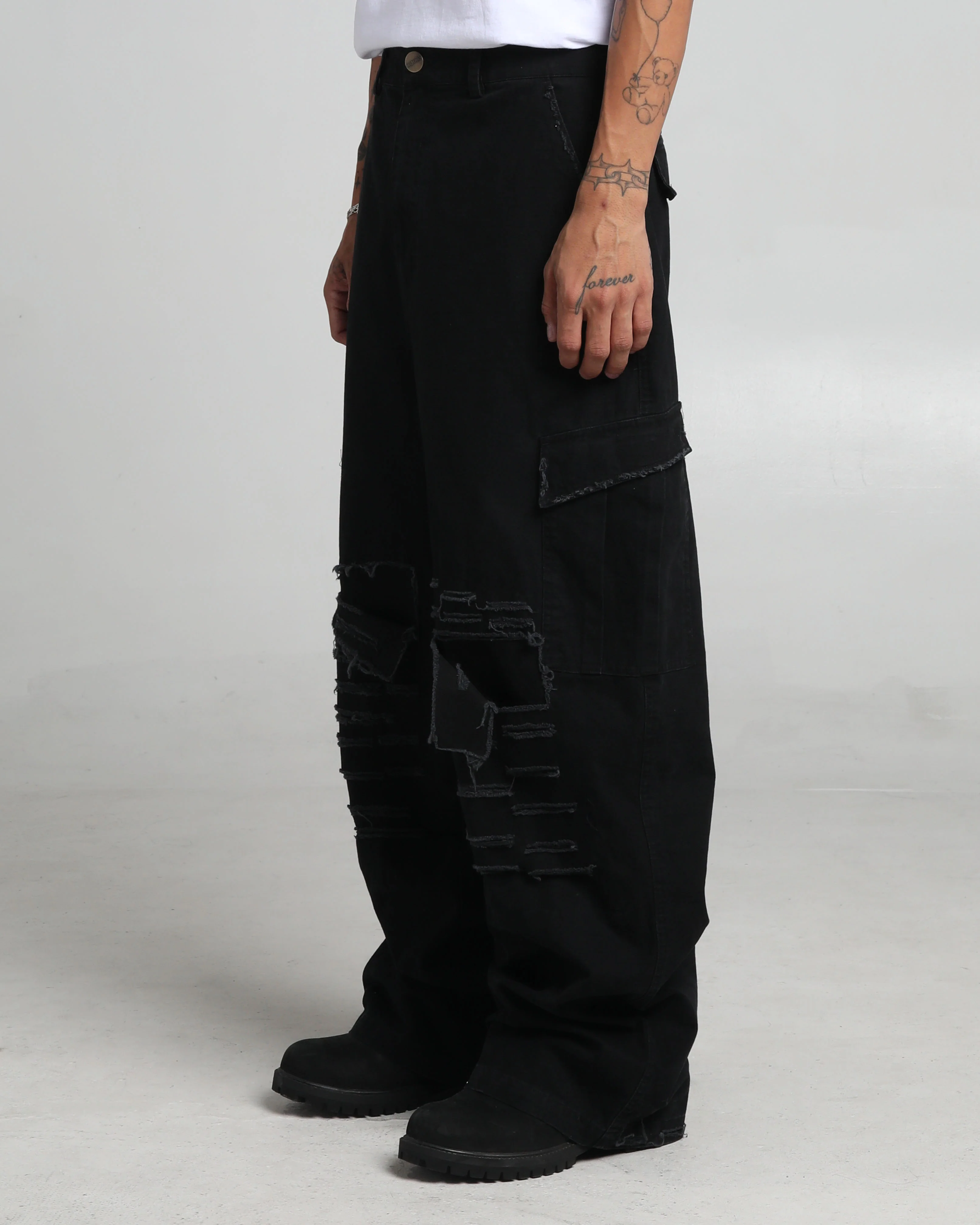 Shredded Cargo Pant - Image 9