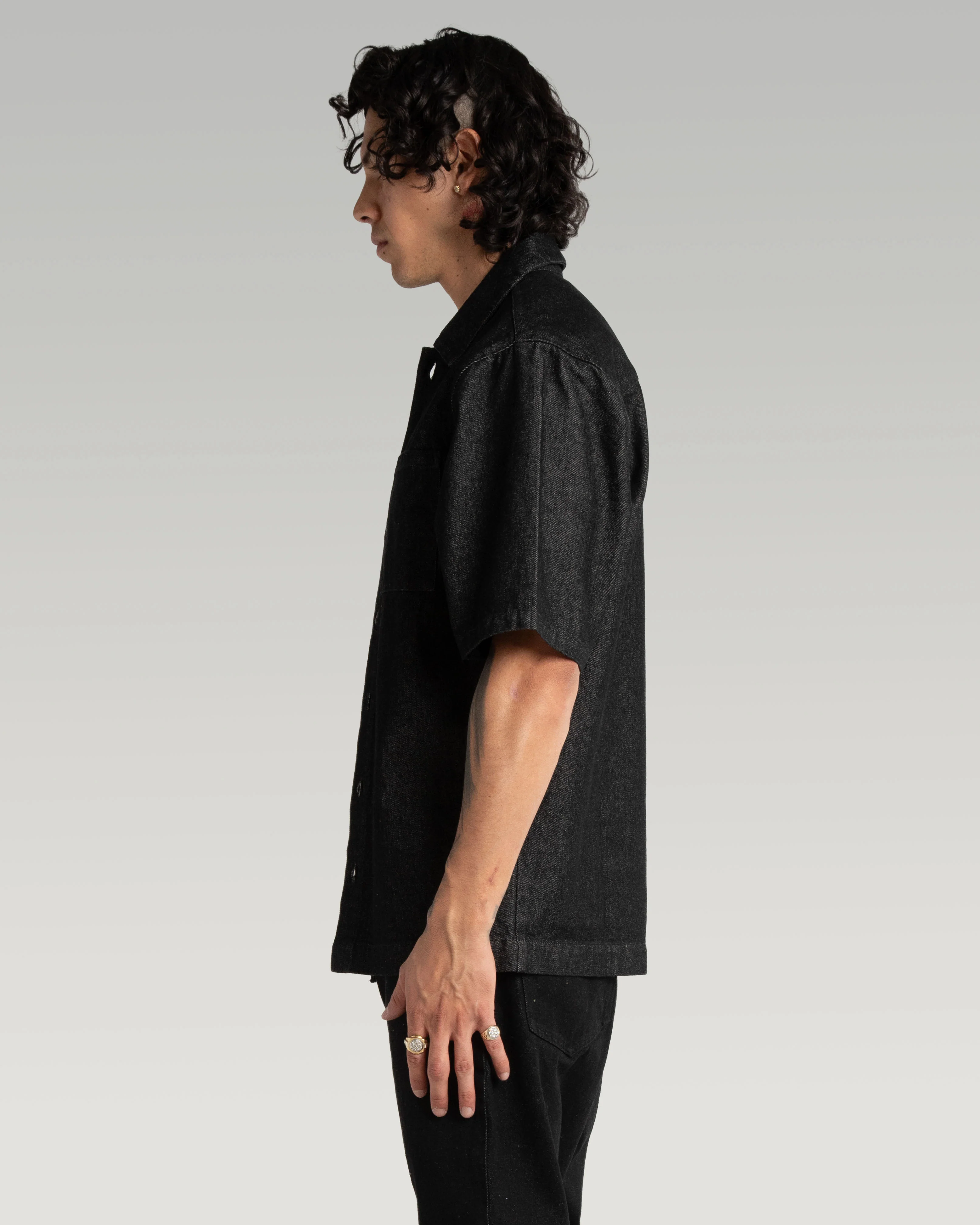 Squabble Denim Work Shirt - Image 9