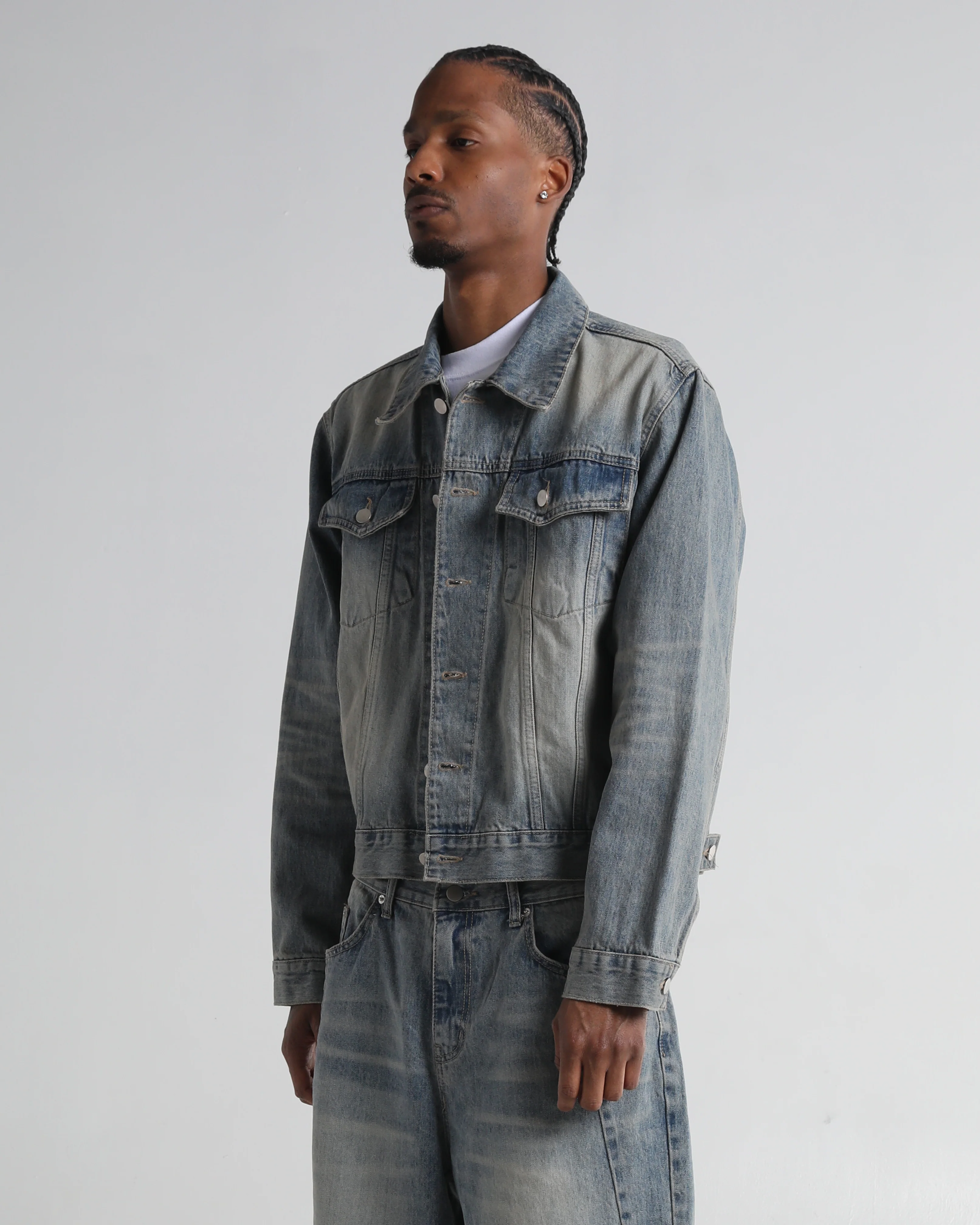 Twisted Denim Jacket - Image 5